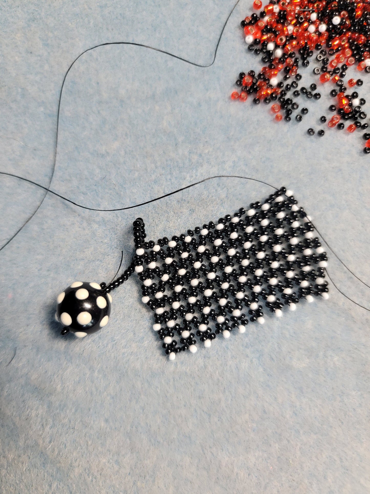 Beaded Bib Necklace, Zulu, Weaved, Choker, Necklace, Collar, Yoke, Dainty Beaded Necklace, African Beaded Necklace, Beaded Jabot Necklace