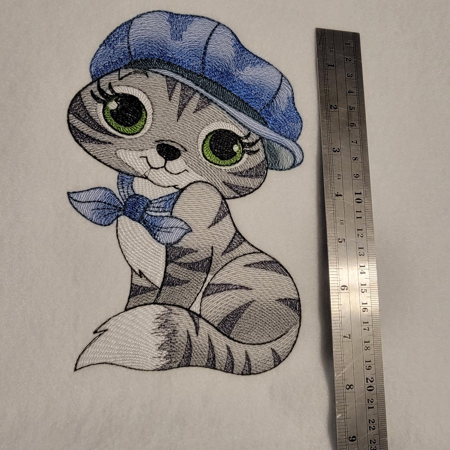 Cat Embroidery, Feline Tapestry, Embroidery Wall Hangings, Quilt