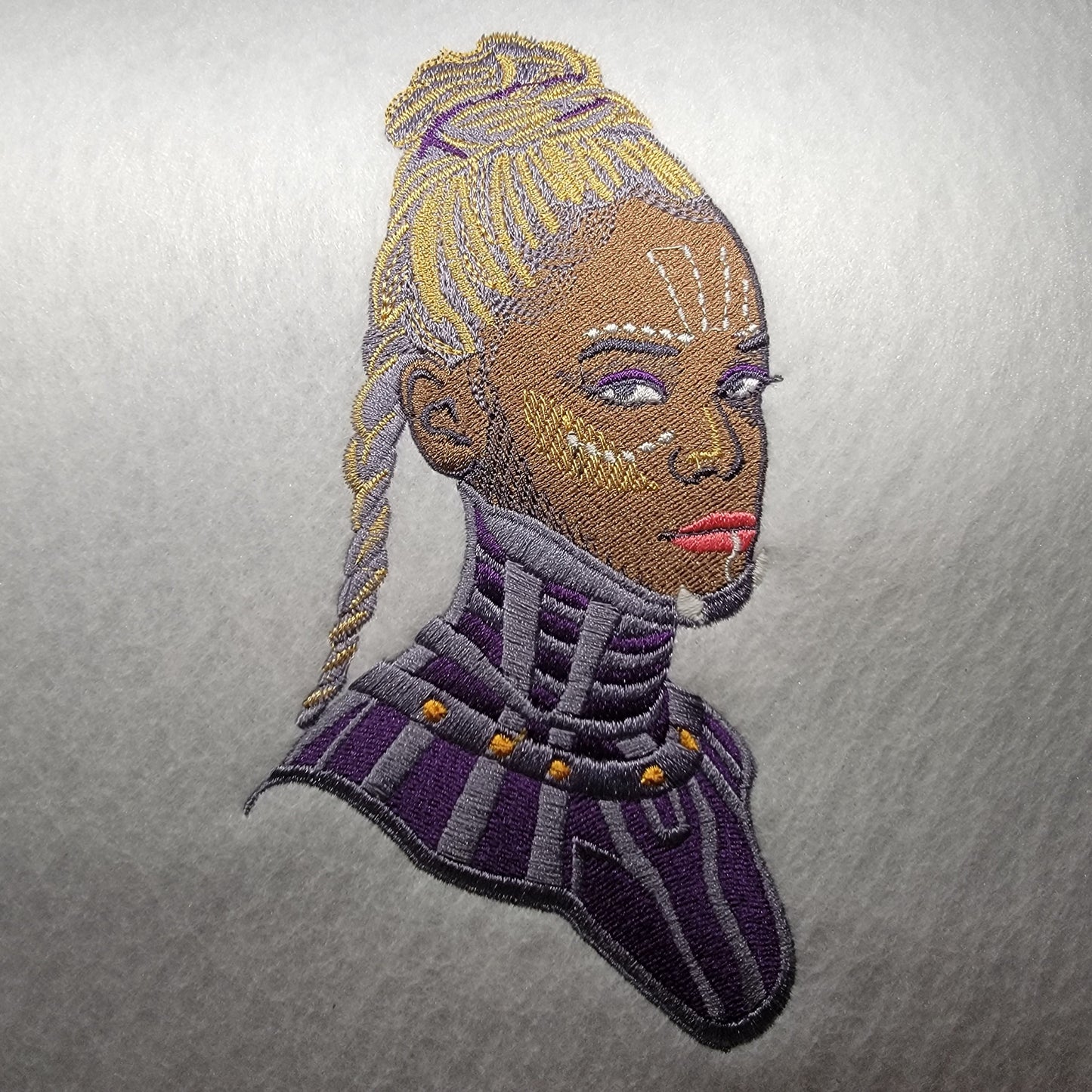 Black Panther, Wakanda Forever, Shuri Iron-on Embroidery Patch, Patches for the Culture