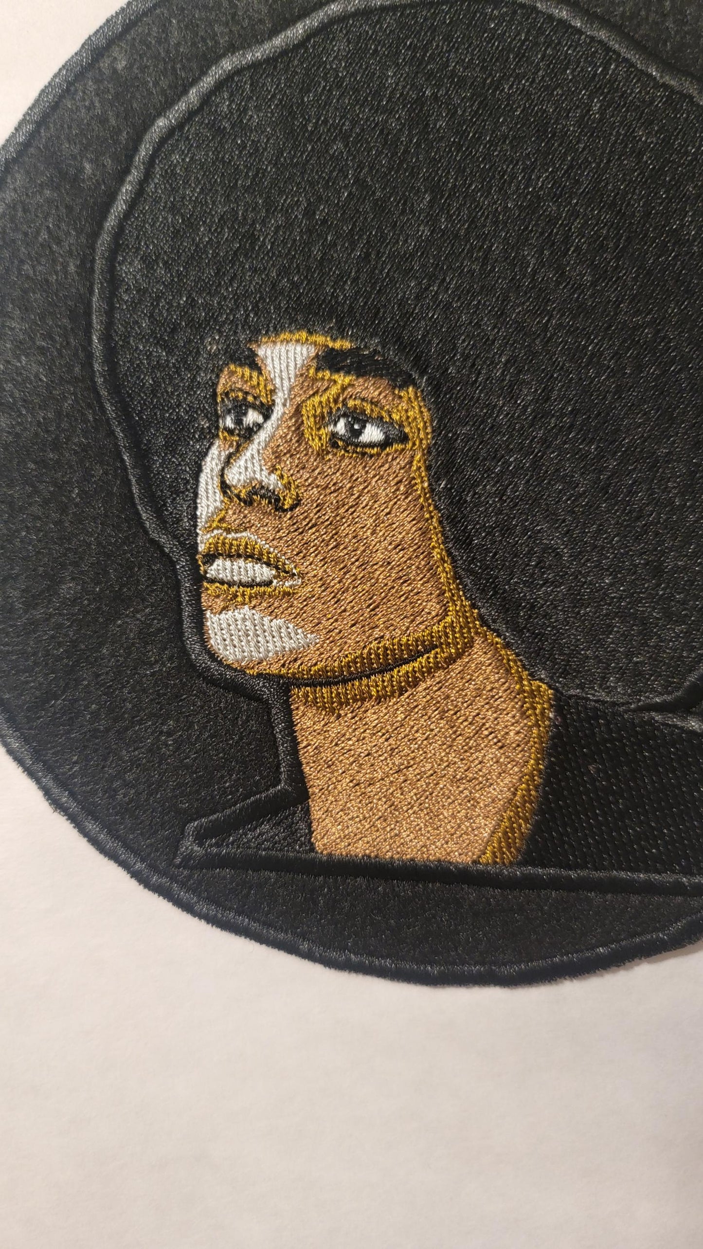 Angela Davis Sew On Patch, Black Icons, History, Culture, Advocate, Women Right's, Social Justice