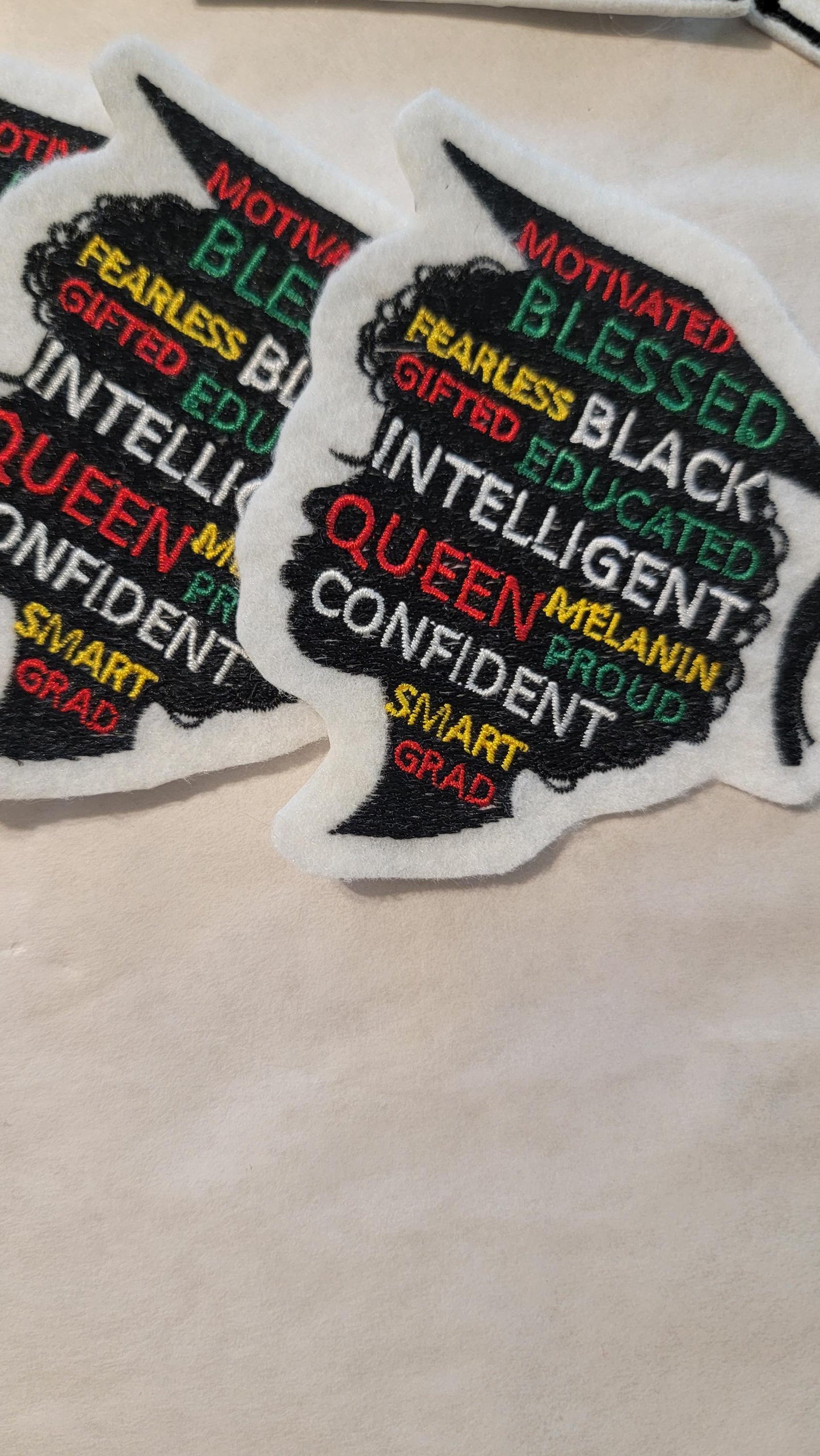 Black People Patch Bundled Patch Set. Price is all pictured.