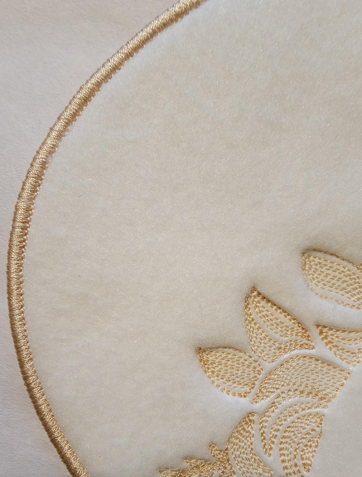 Rabbit embossed in White Fleece, Rabbit Patches,