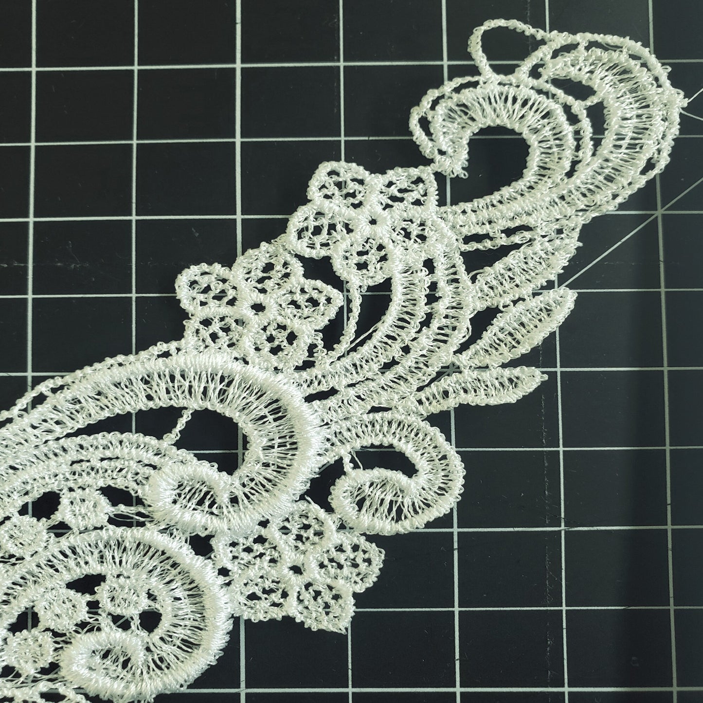 Bridal Embroidery, Veil Embroidery, Lace, Lingerie, Floral Lace, Gown Lace, Prom Appliques, Appliques