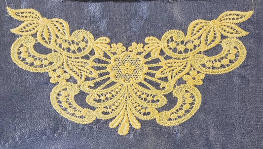 Bridal Embroidery, Veil Embroidery, Lace, Lingerie, Floral Lace, Lace applique, Prom, Gown, Costume, Lingerie