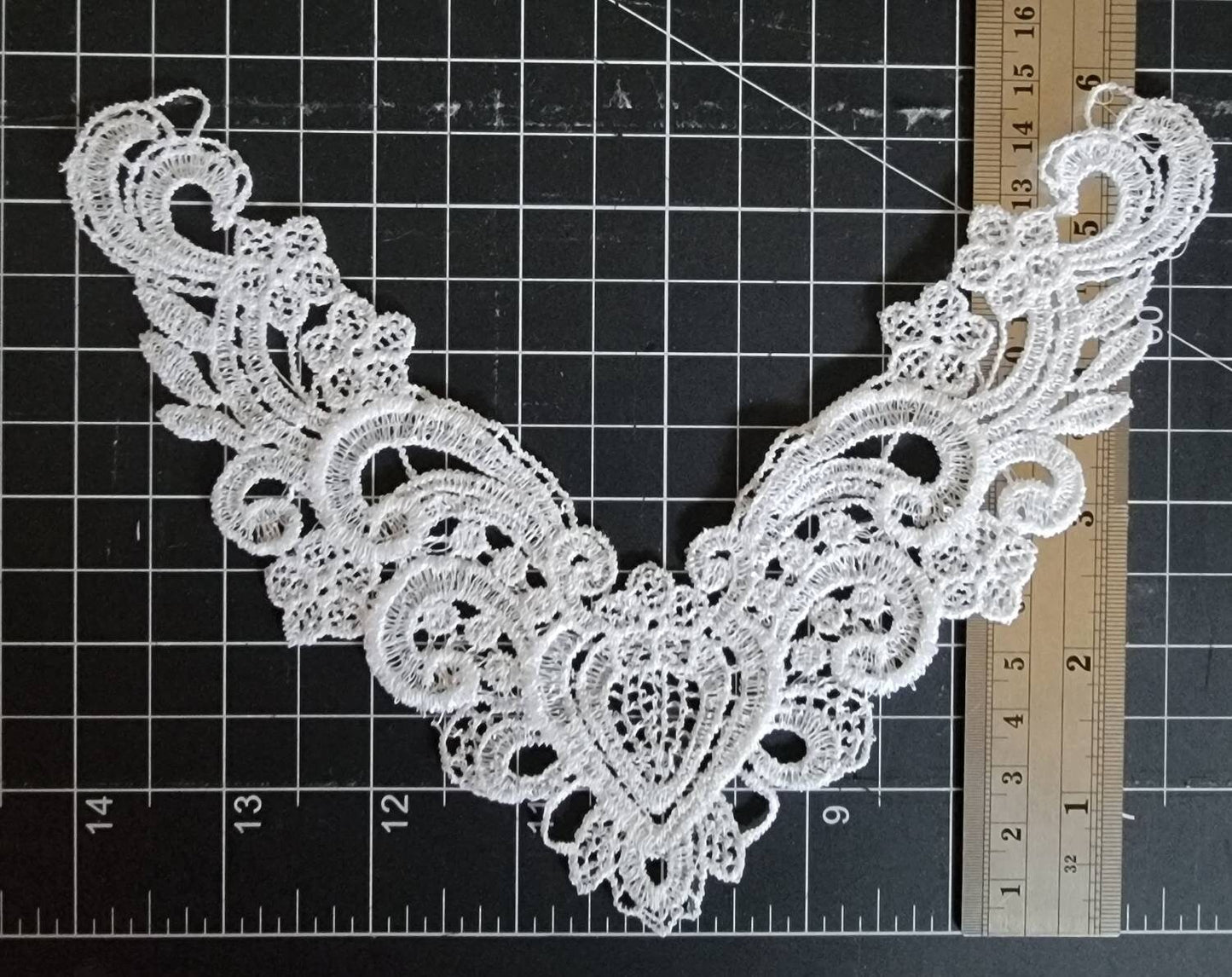 Bridal Embroidery, Veil Embroidery, Lace, Lingerie, Floral Lace, Gown Lace, Prom Appliques, Appliques