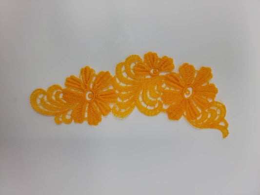 Lace Applique, Embroidery lace, Costume lace, Vintage lace.