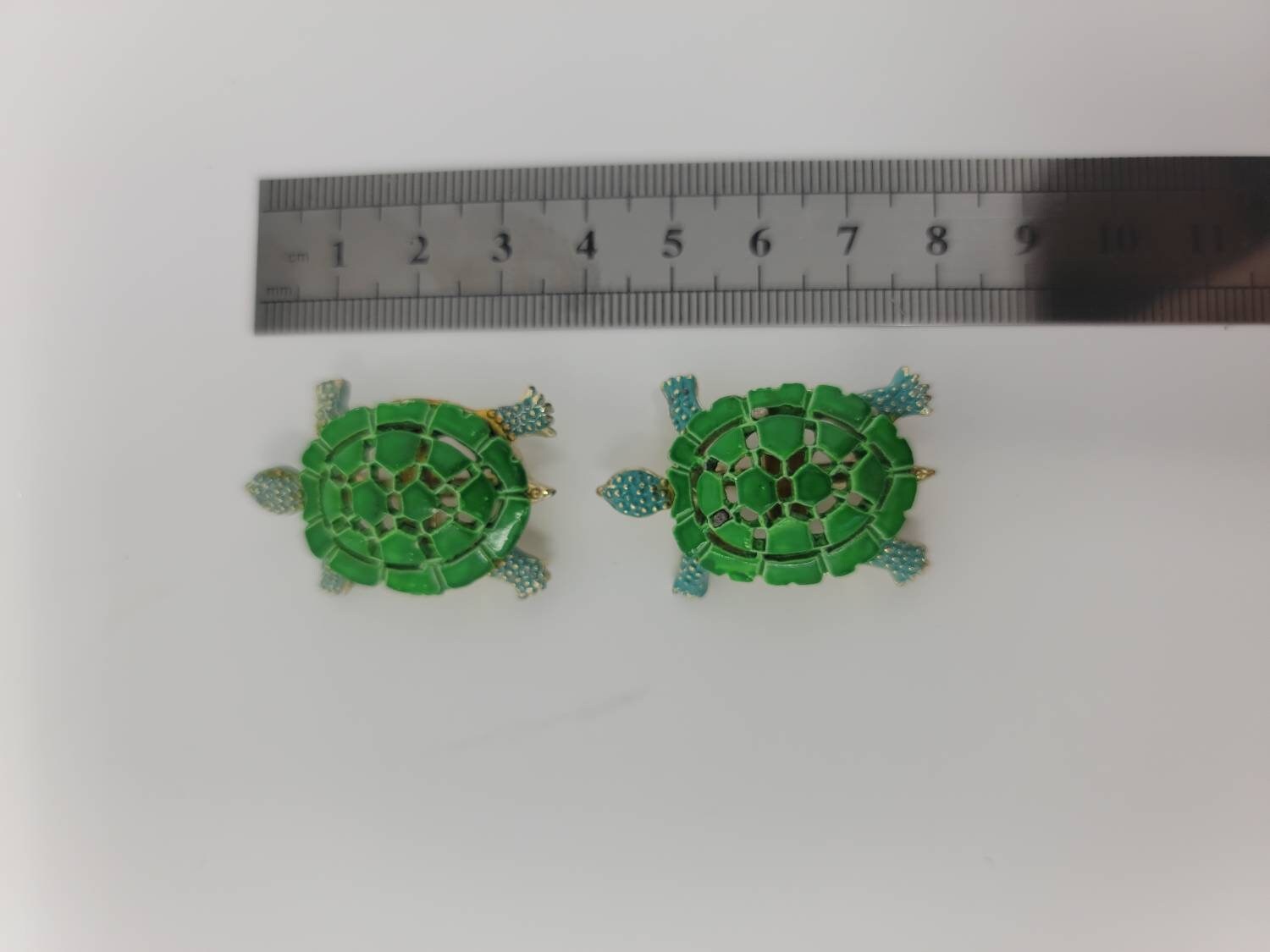 Vintage Green Enamel Turtle, Figural Turtles, Turtle Brooch, Turtle pin, Vintage Brooch, Vintage Turtle Brooch, Vintage Jewelry, Vintage pin