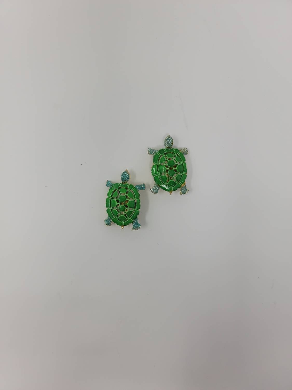 Vintage Green Enamel Turtle, Figural Turtles, Turtle Brooch, Turtle pin, Vintage Brooch, Vintage Turtle Brooch, Vintage Jewelry, Vintage pin