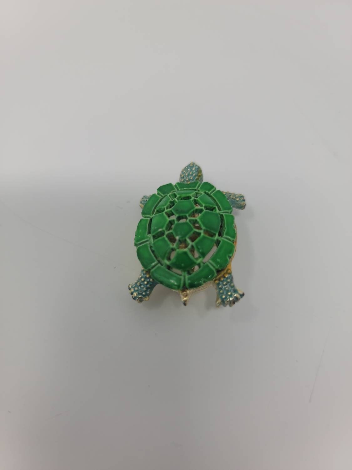 Vintage Green Enamel Turtle, Figural Turtles, Turtle Brooch, Turtle pin, Vintage Brooch, Vintage Turtle Brooch, Vintage Jewelry, Vintage pin