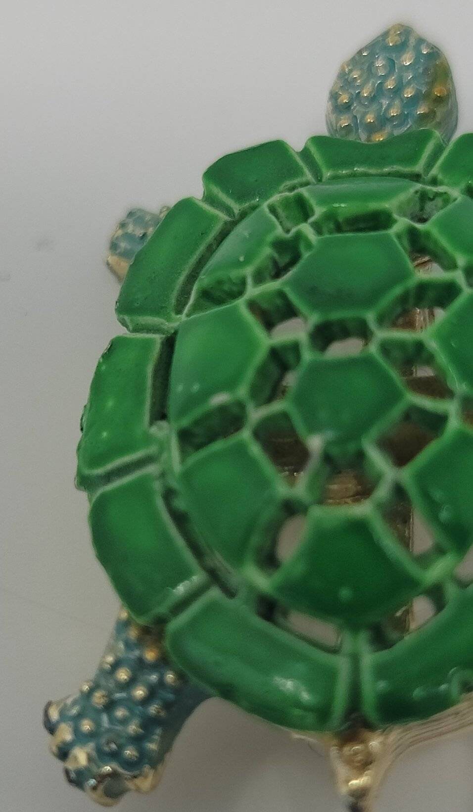 Vintage Green Enamel Turtle, Figural Turtles, Turtle Brooch, Turtle pin, Vintage Brooch, Vintage Turtle Brooch, Vintage Jewelry, Vintage pin