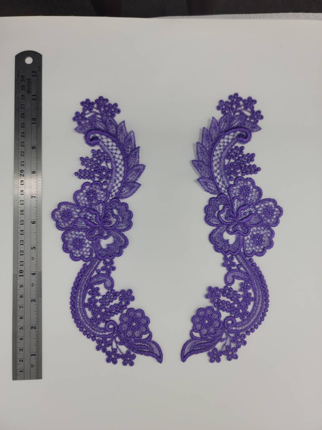 Metallic appliques, costumes, ballroom, gowns, weddings, patches, lace, lingerie