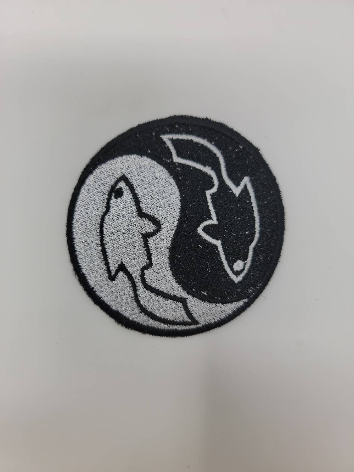 Ying Yang patches, YingYang, Opposites, Black and White patches, male and female patches