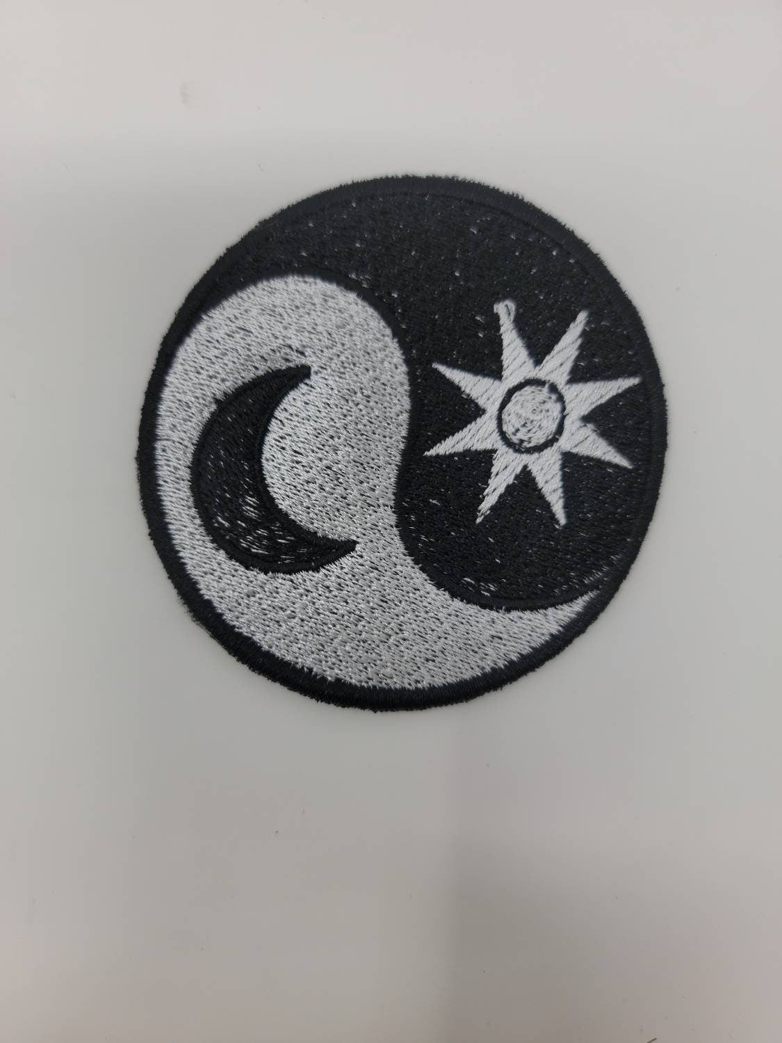Ying Yang patches, YingYang, Opposites, Black and White patches, male and female patches