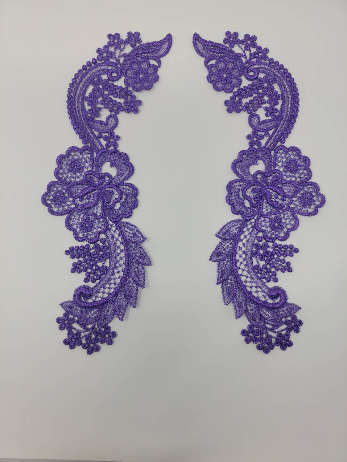 Metallic appliques, costumes, ballroom, gowns, weddings, patches, lace, lingerie