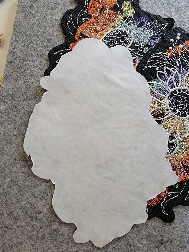 Sunflower Patch, Sunflower, Sunflower Iron-on Patch, Patches, Jean Jacket Patch, Large patch over 10"!