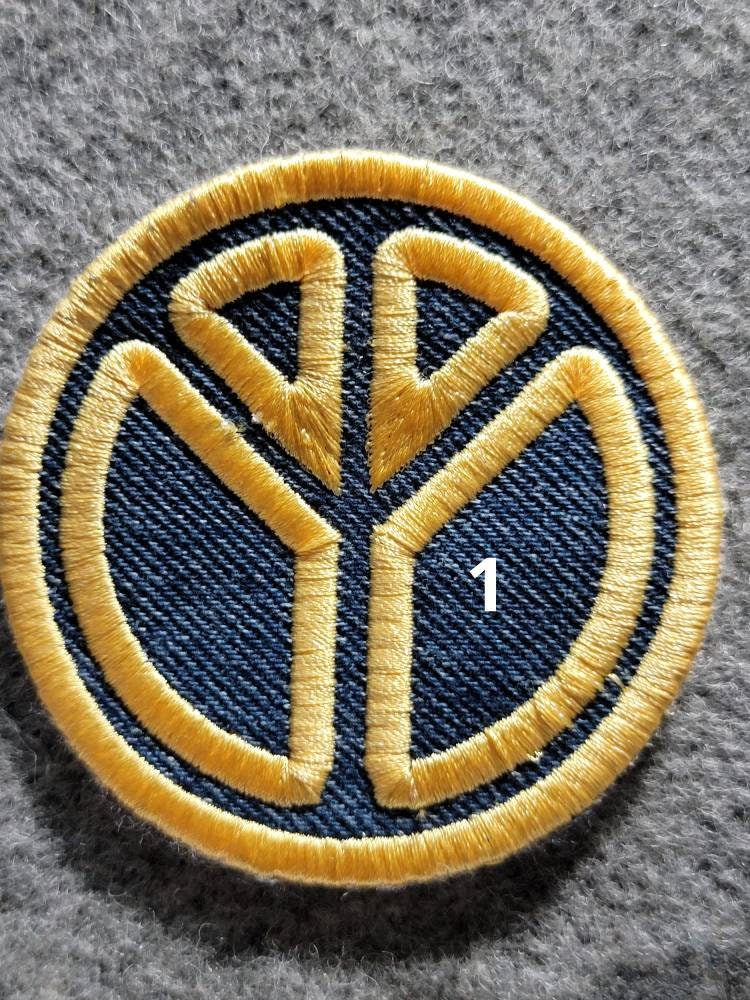 Peace Sign Patch, Peace Sign for Jean Jackets, Jean Patches