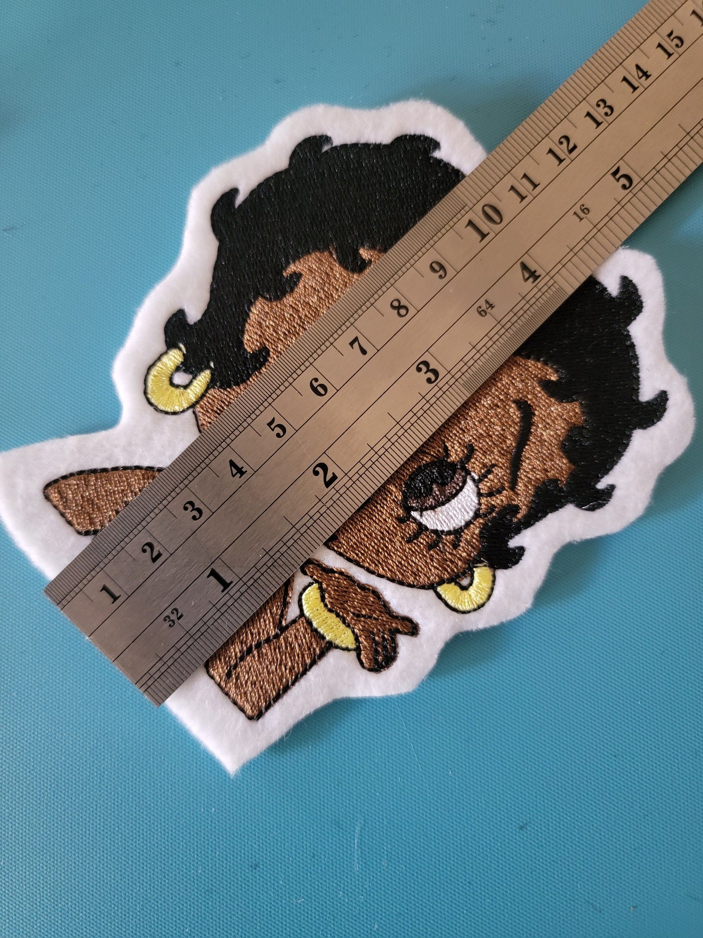 Black Betty Boop felt patch, Betty Boop patches, 4" Patch, NEW SIZES AVAILABLE!!