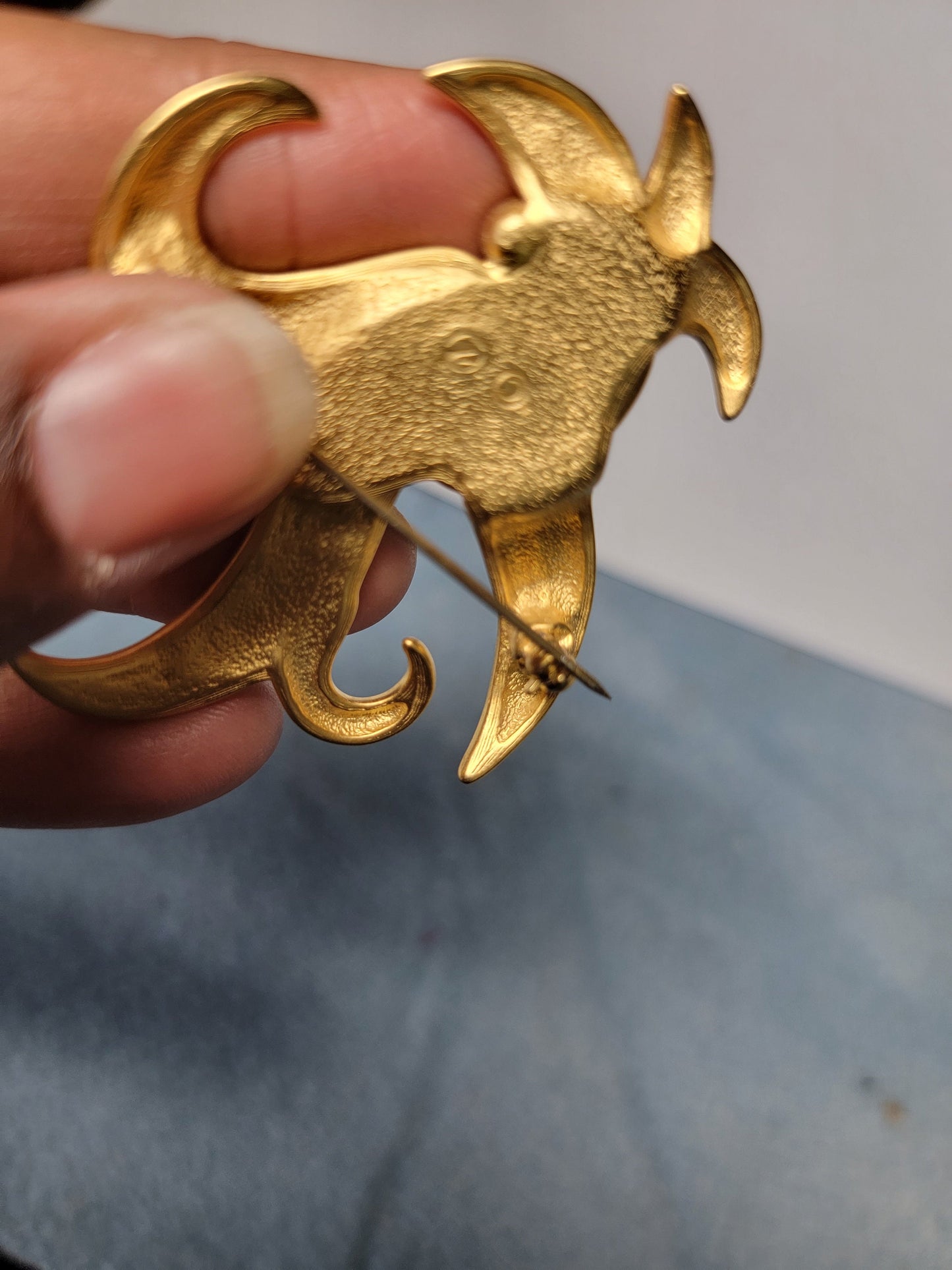 Vintage Brooch, Signed Swarovski, Vintage Jewelry, Lapel Brooch,