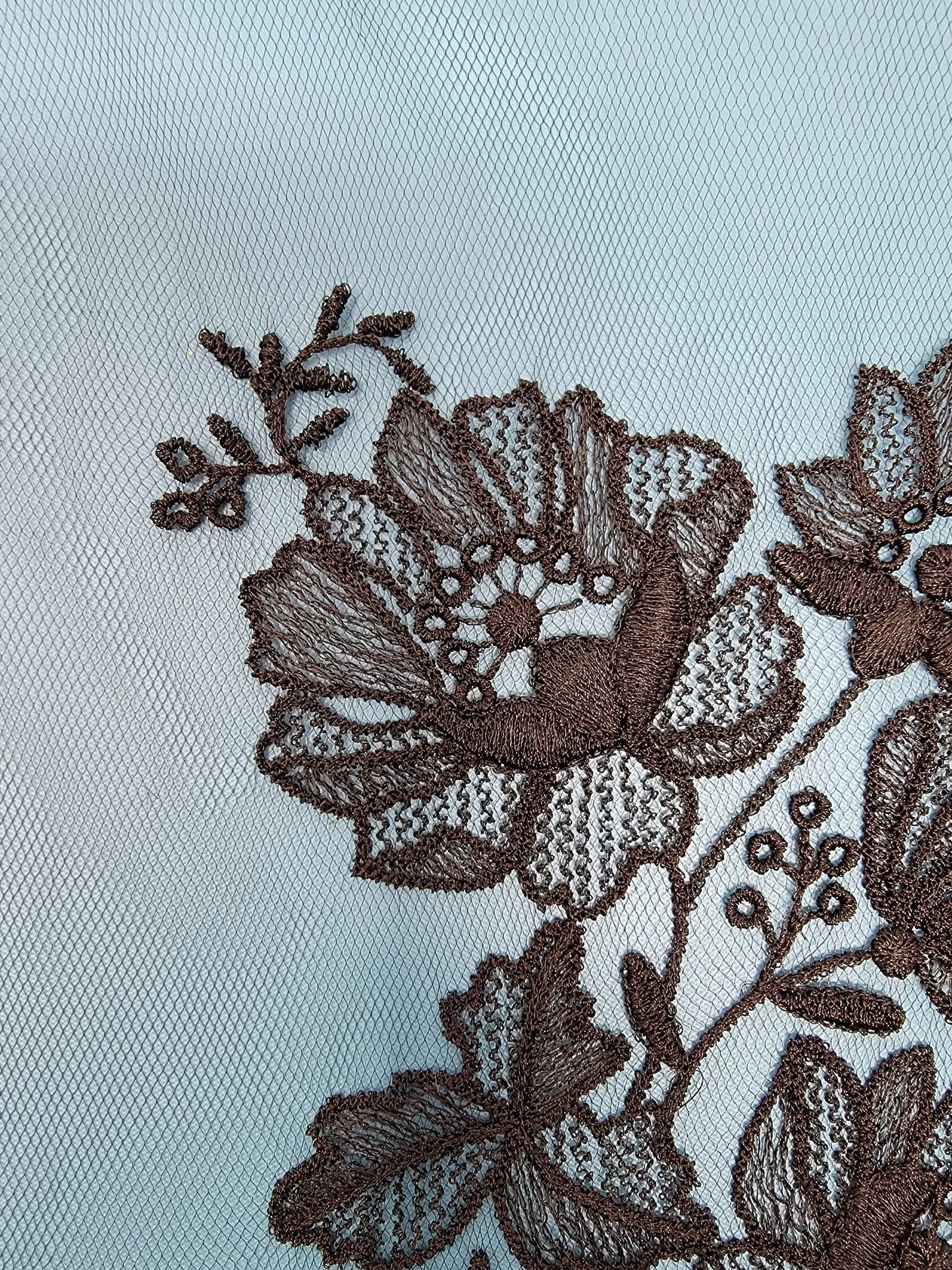 Black Lace Appliques, Black Lace Flowers, Gorgeous Goth Florals and Lace, Goth Style Decor