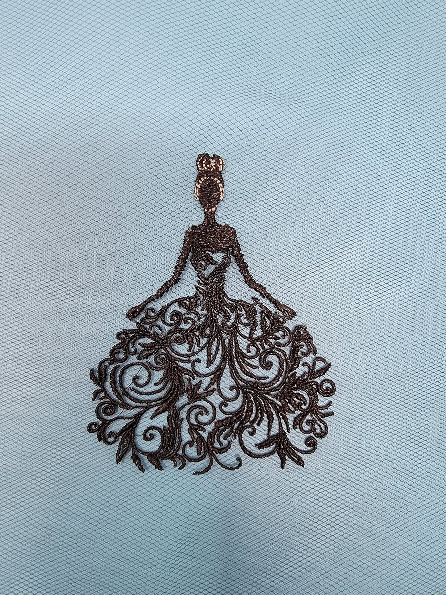 Princess Lace, Applique, Embroidery, Gift