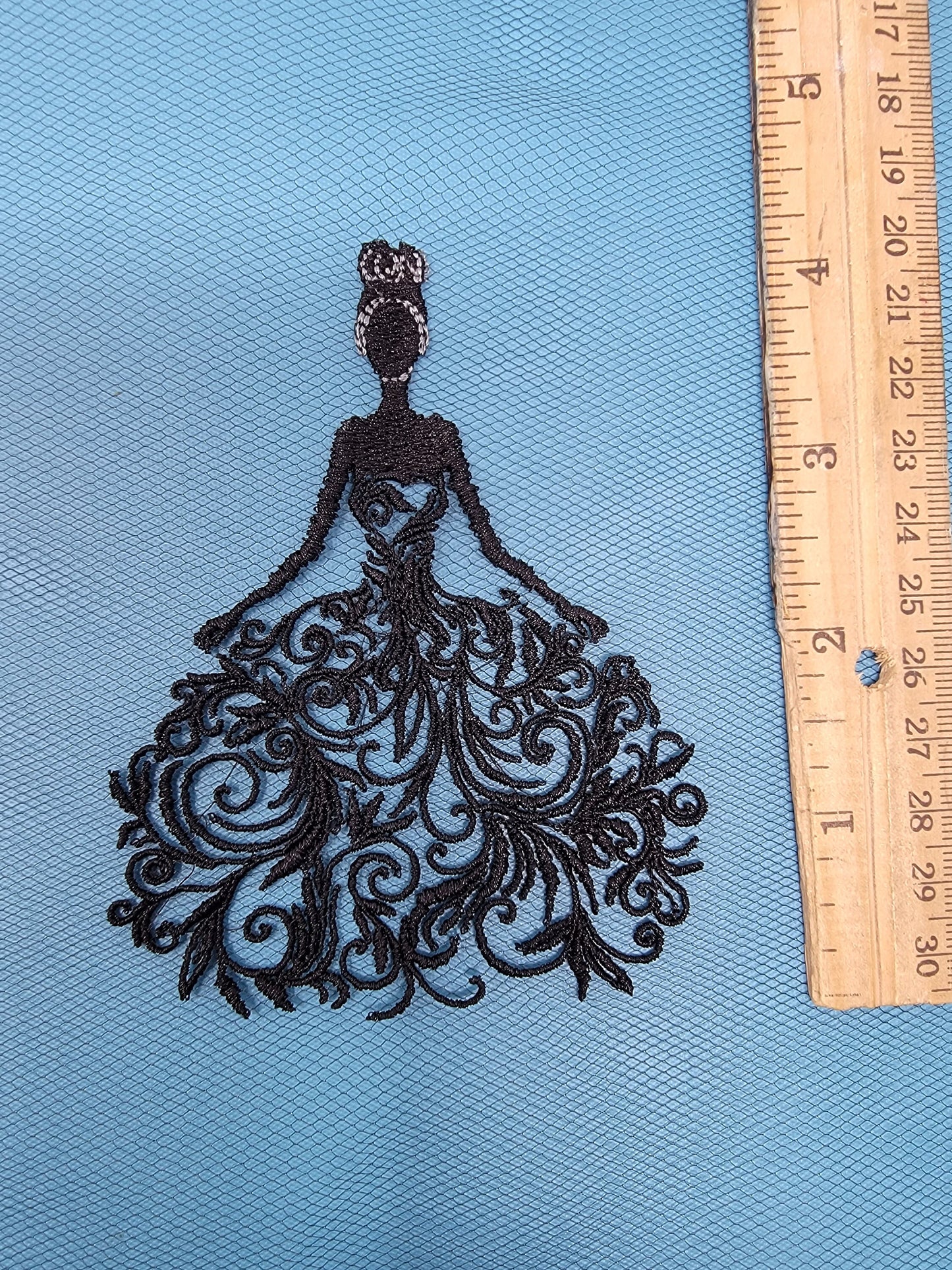 Princess Lace, Applique, Embroidery, Gift