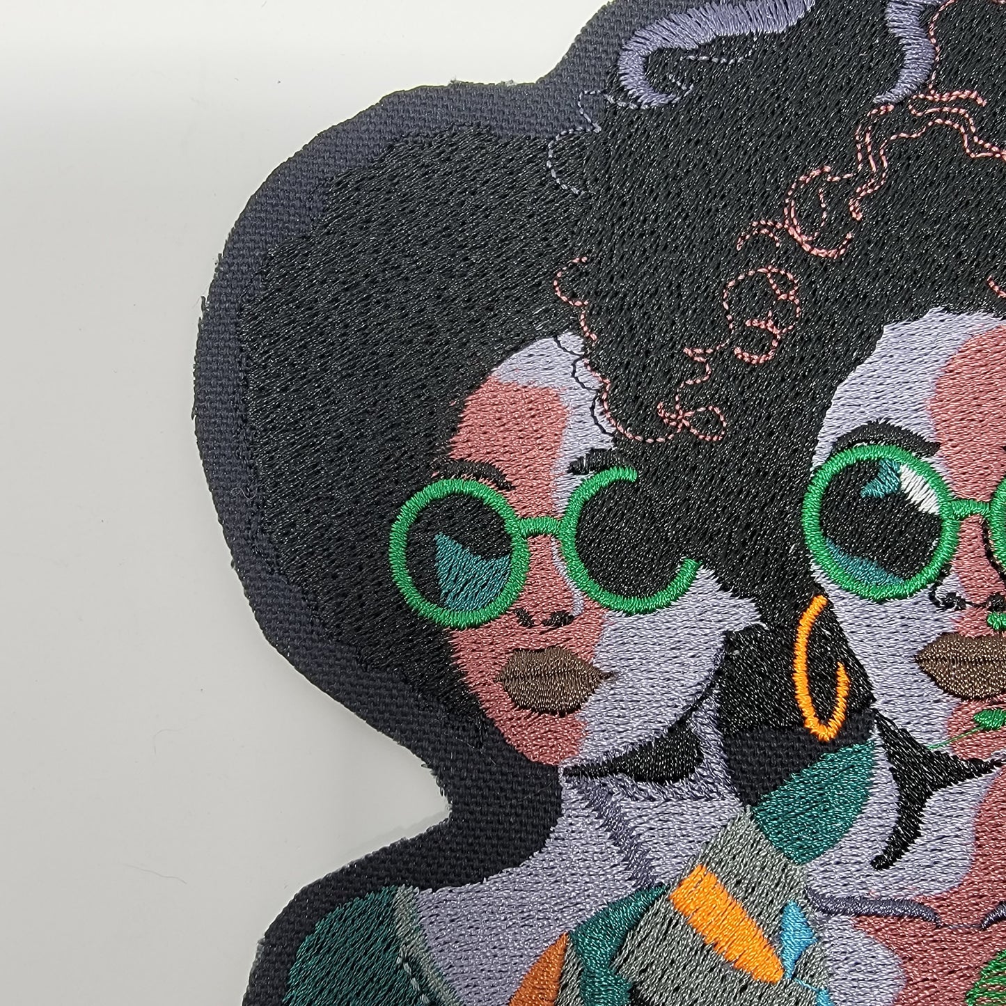 Black Woman, Black Women Sistah Friends, 3 Black Women Excellence, Afro Women Iron-on Patch