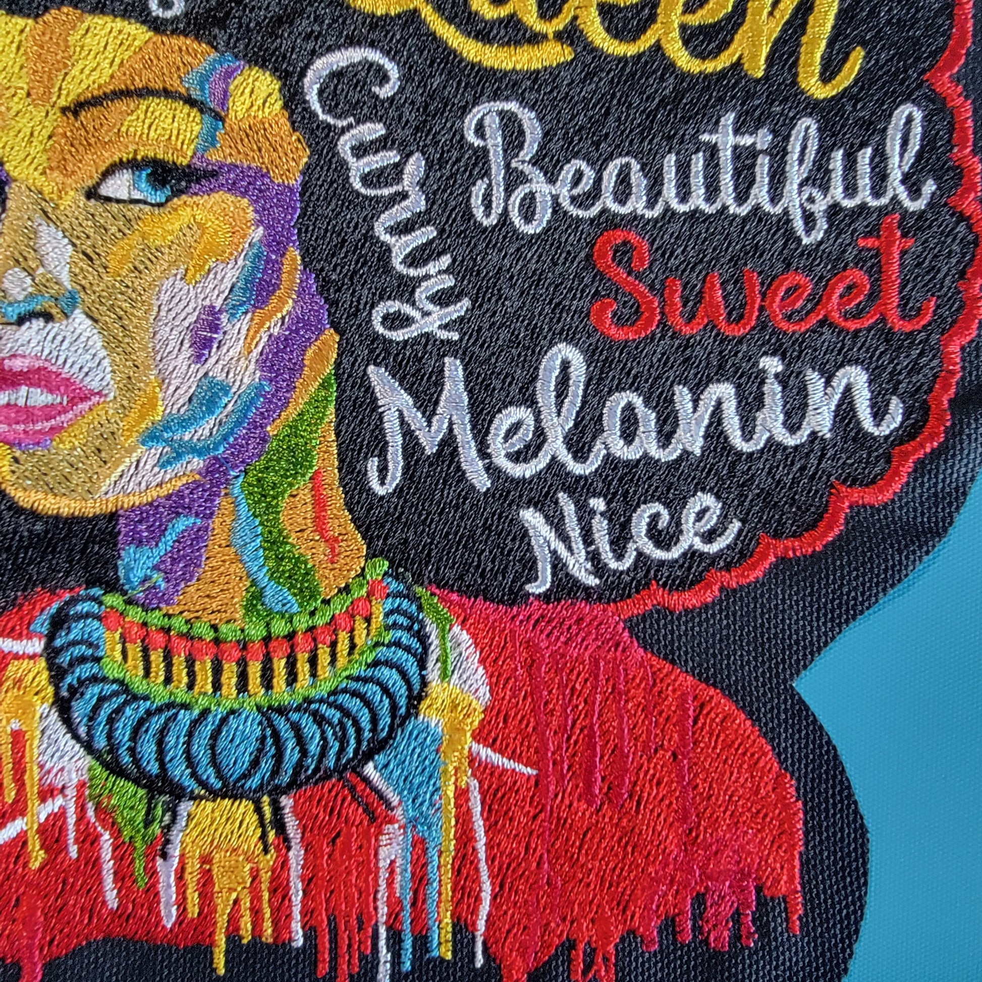 Black Queen Iron-on Patch, Various Sizes, Excellence, Culture, Women, Melanin, Patches