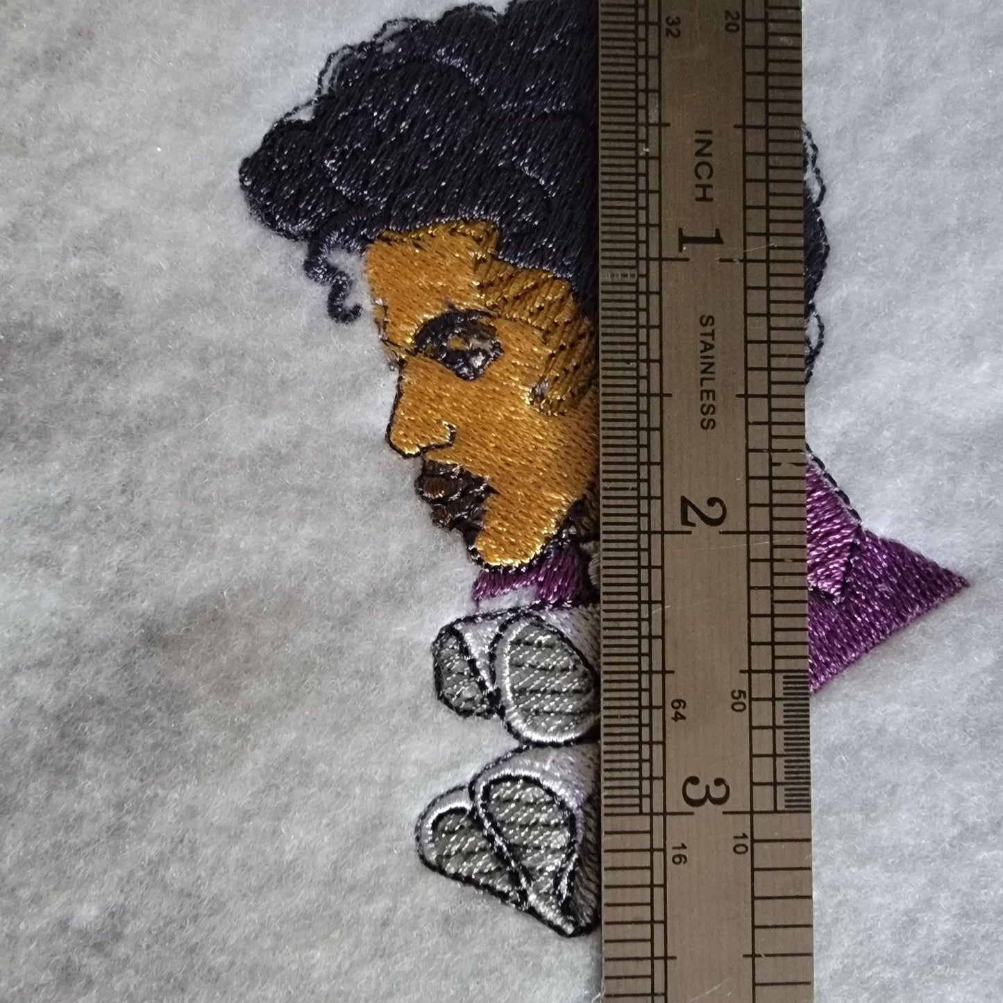 Prince Iron-on Patch, The Artist formerly known as Prince, Various Sizes, Black Icon's