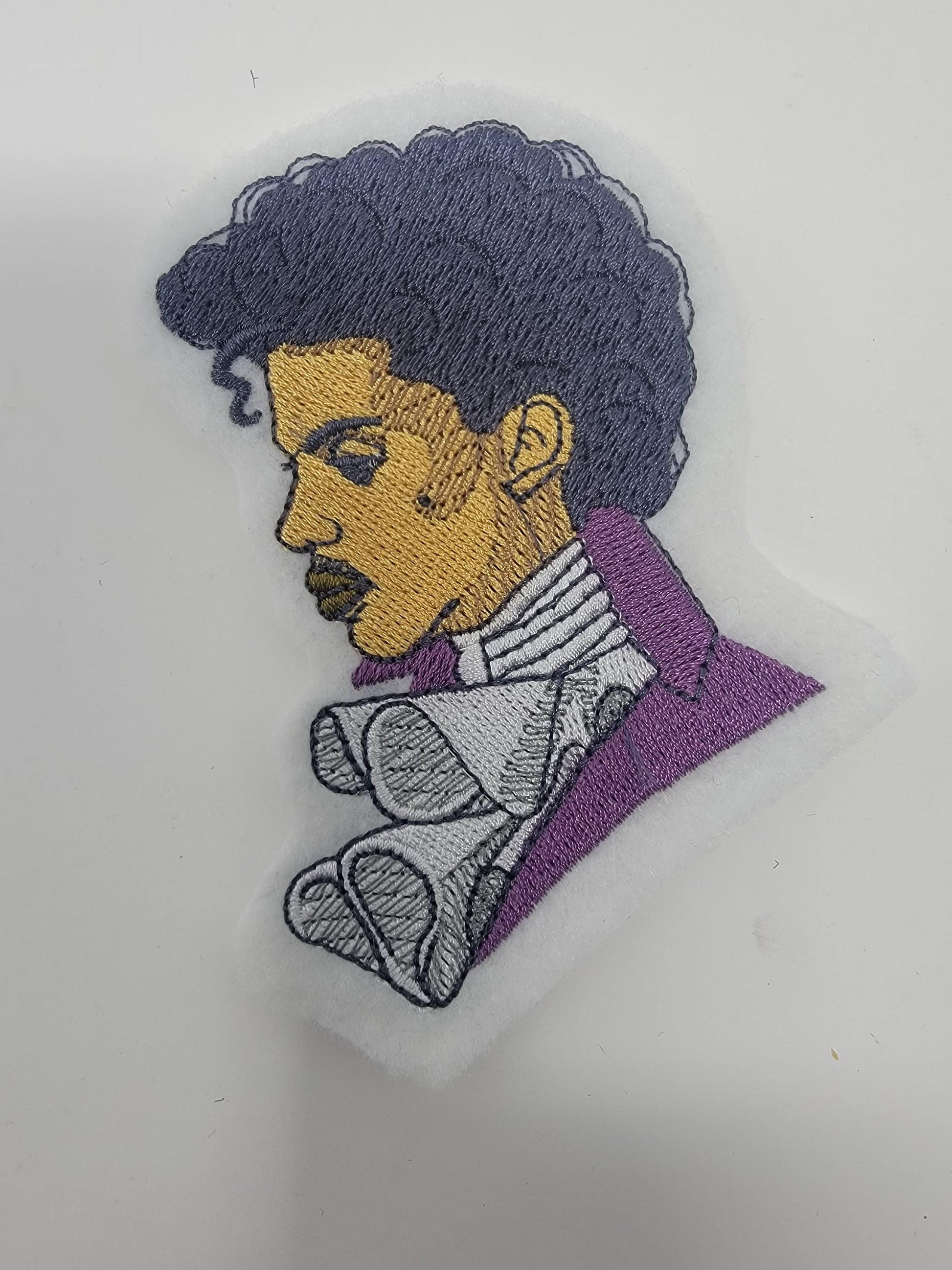 Prince Iron-on Patch, The Artist formerly known as Prince, Various Sizes, Black Icon's