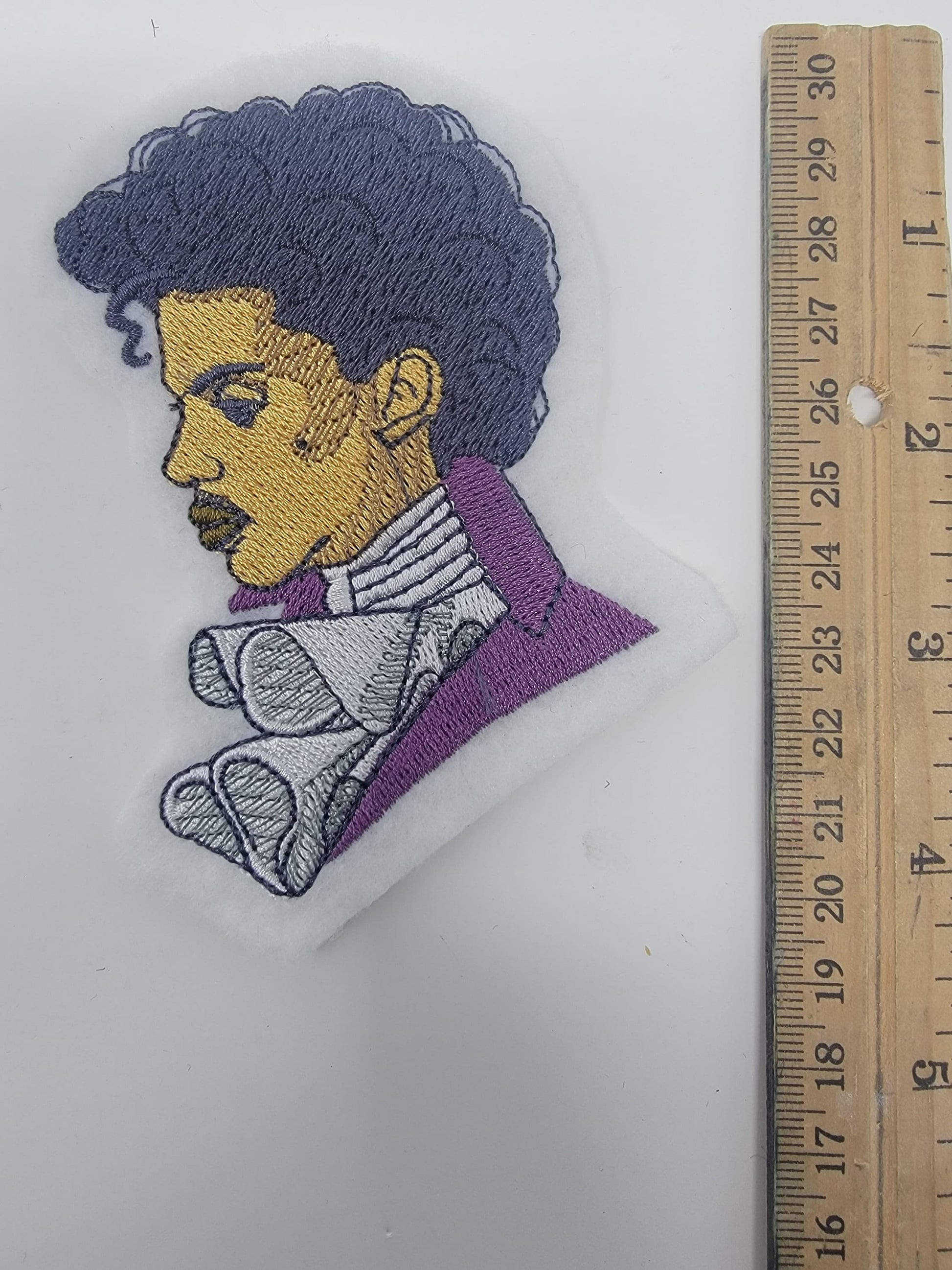 Prince Iron-on Patch, The Artist formerly known as Prince, Various Sizes, Black Icon's
