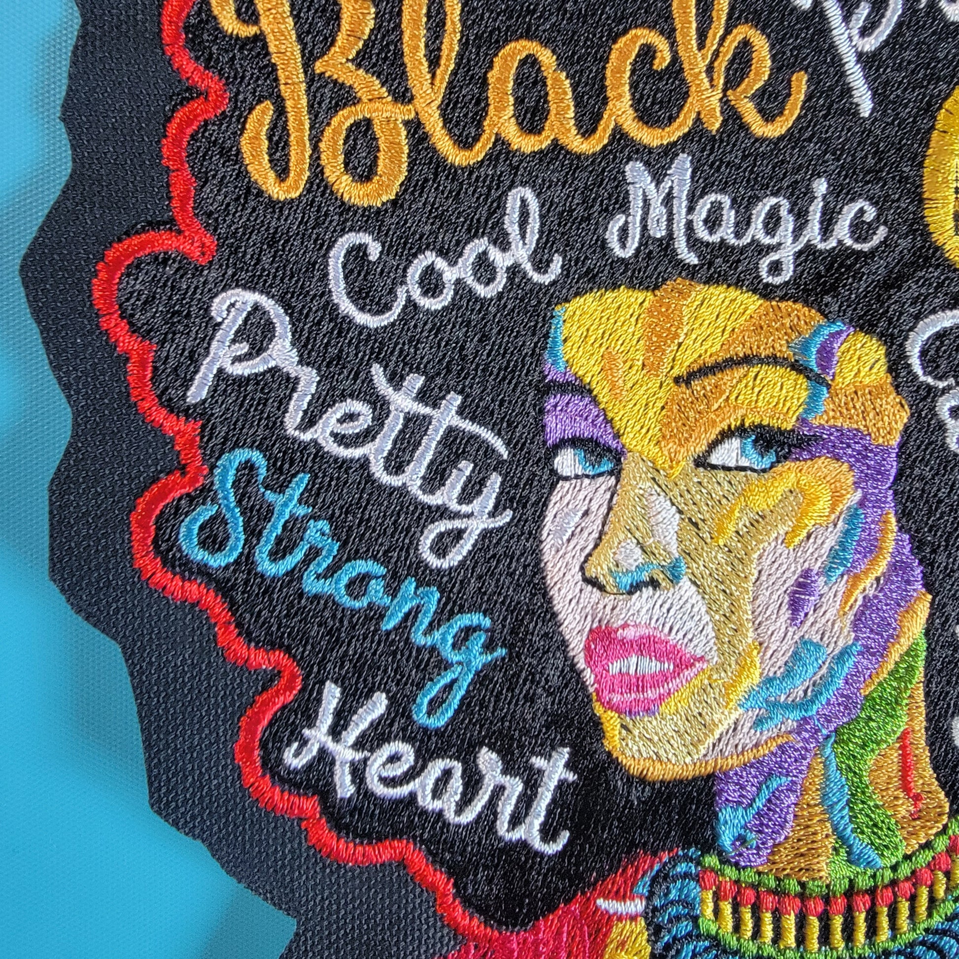 Black Queen Iron-on Patch, Various Sizes, Excellence, Culture, Women, Melanin, Patches