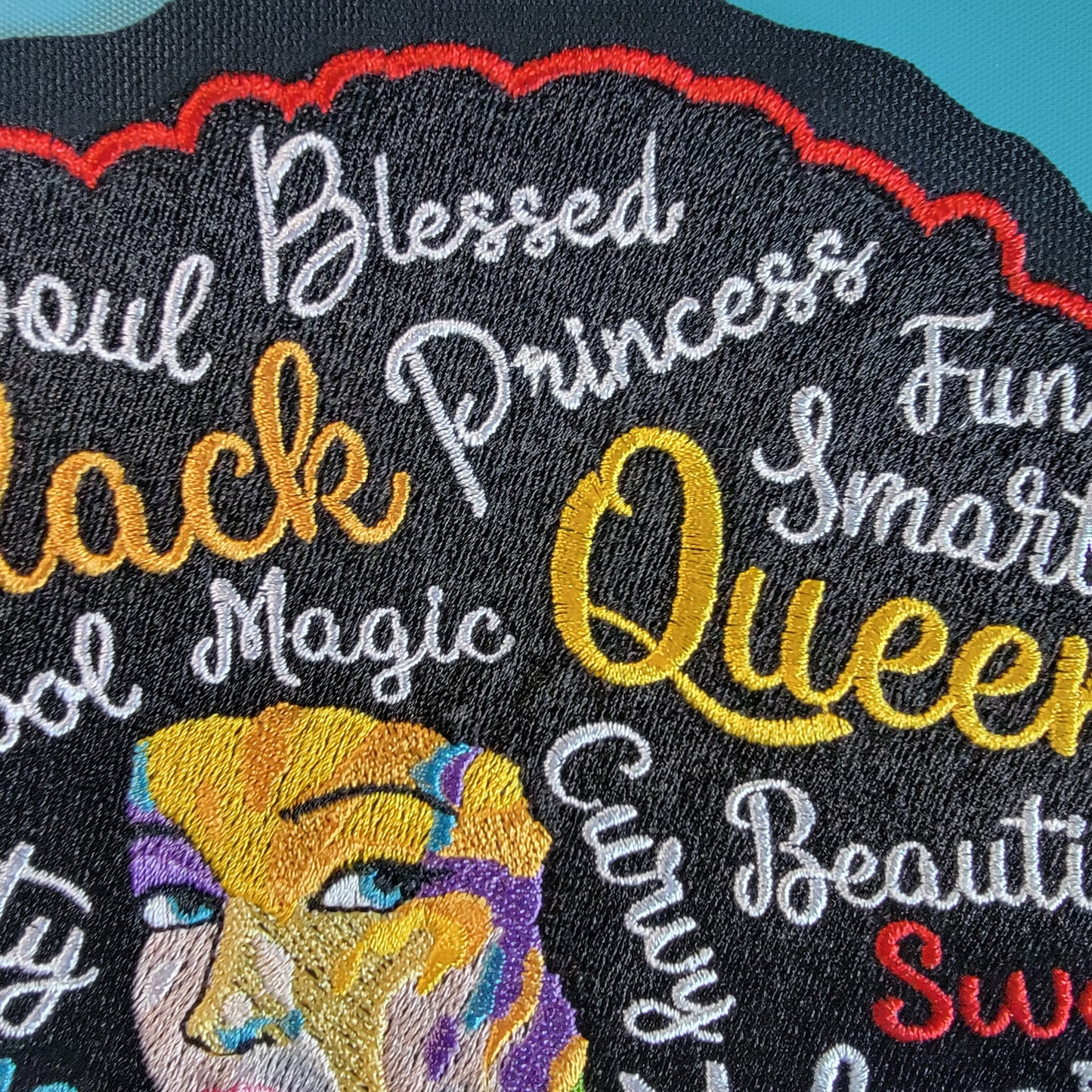 Black Queen Iron-on Patch, Various Sizes, Excellence, Culture, Women, Melanin, Patches