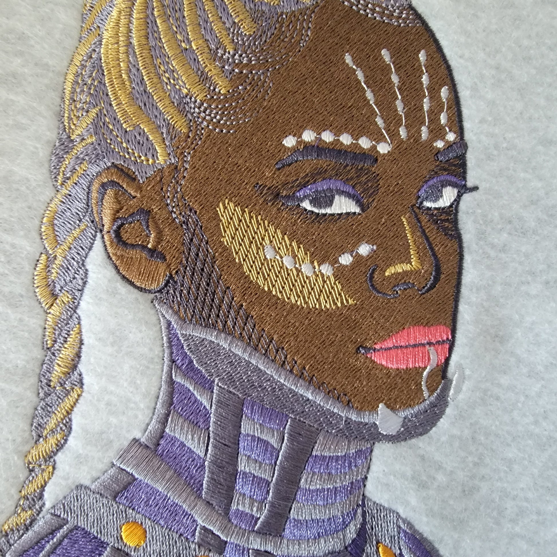 Black Panther, Wakanda Forever, Shuri Iron-on Embroidery Patch, Patches for the Culture