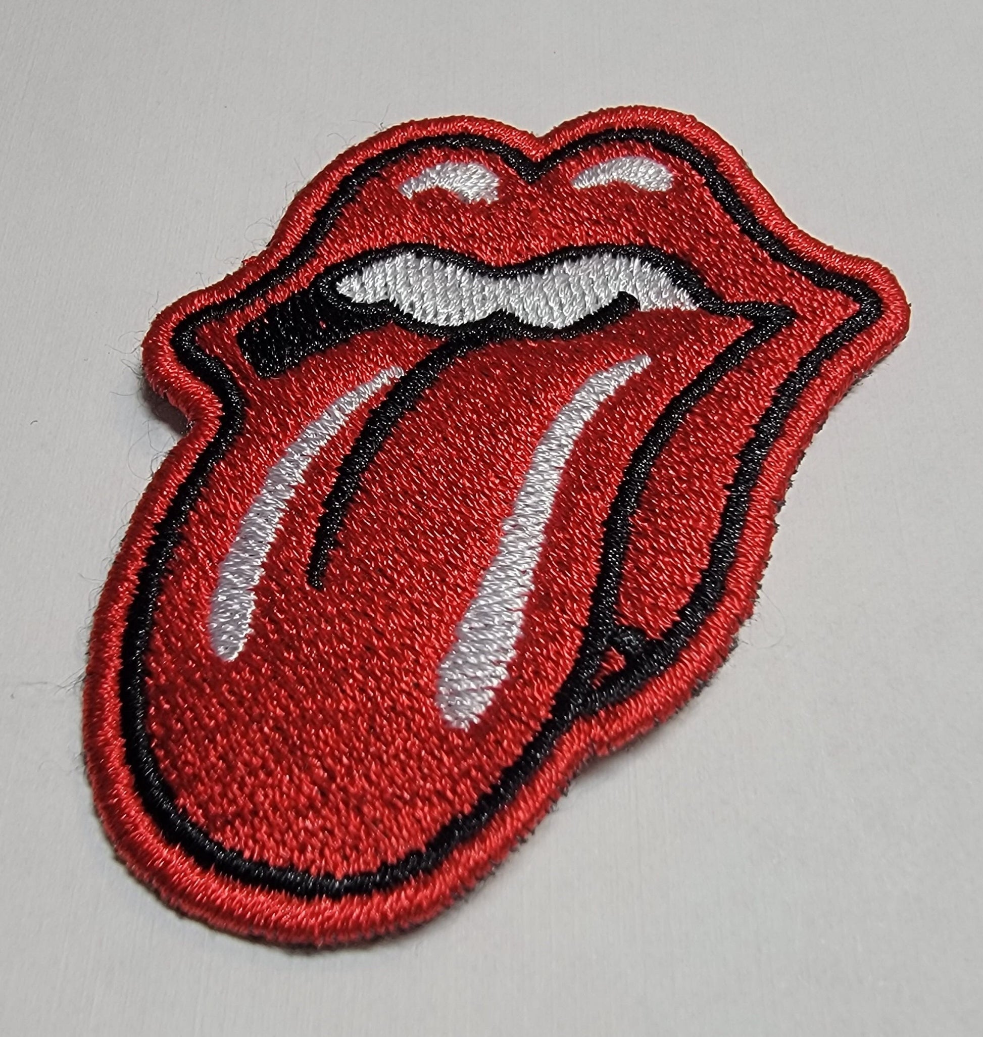 Tongue Patch, Tongue Iron on Patch, KISS, Band,
