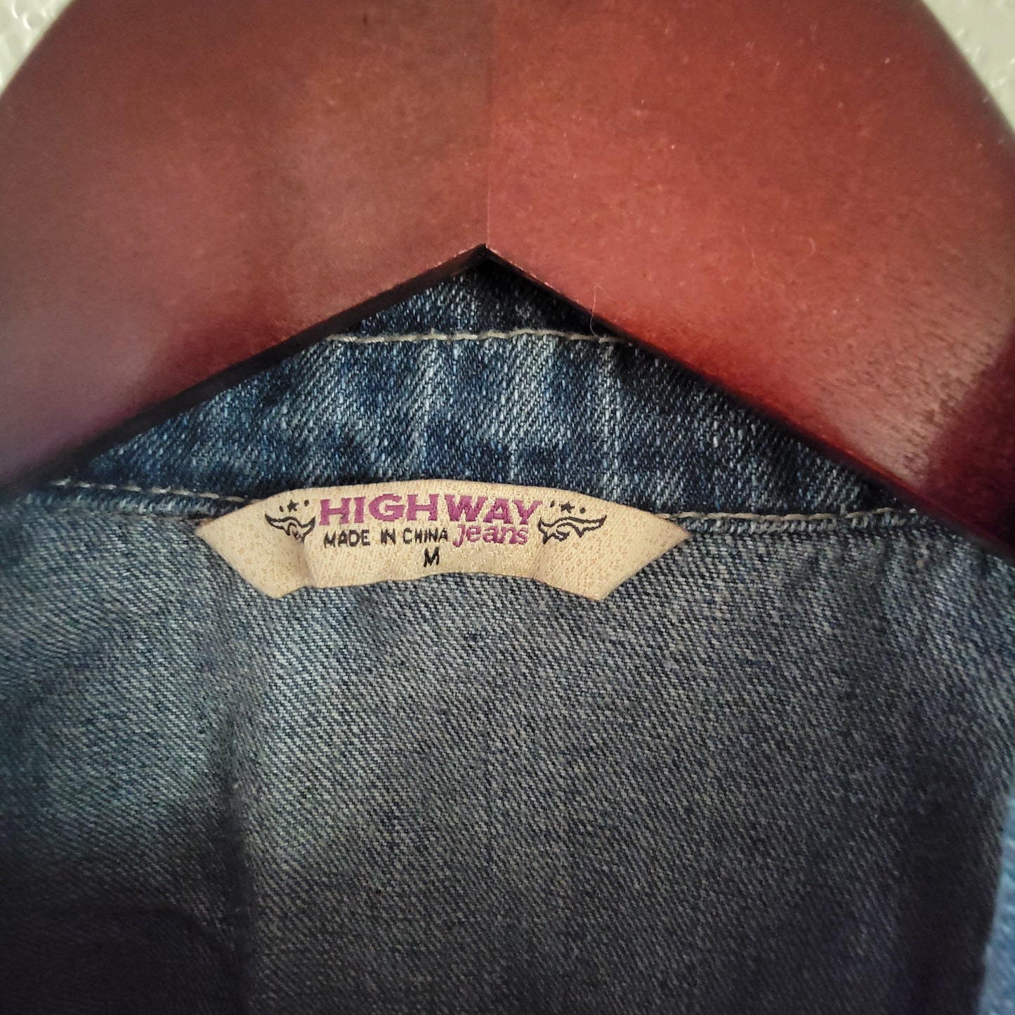 Mermaid, Black Mermaid Denim Jacket, Embroidered, Character Jacket, HWY Jeans, Highway Jacket Size M, Kids to Adult Jean Jacket