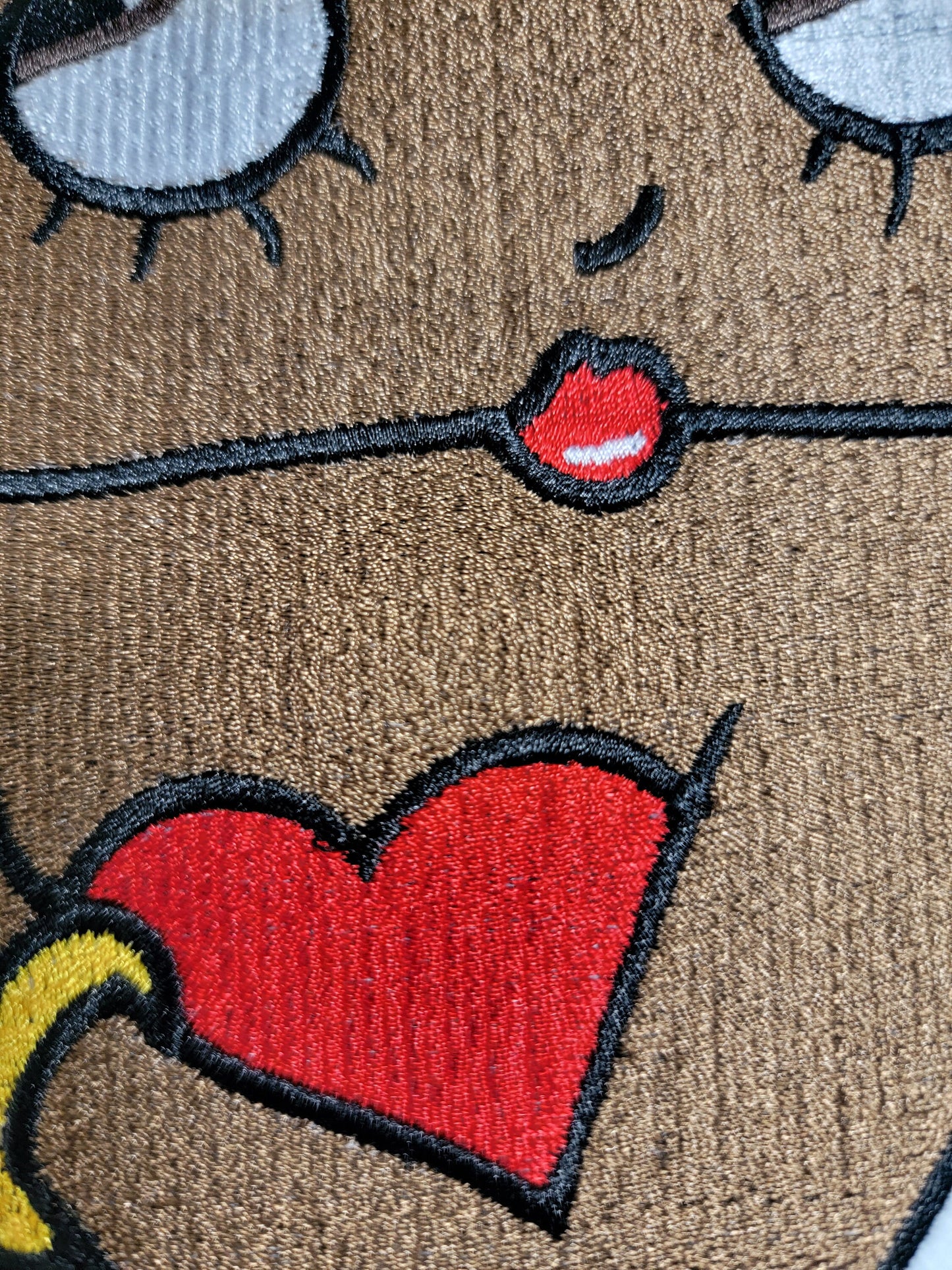 Black Betty Boop, Extra Extra large Back Patch, 8+" Patch - New!!