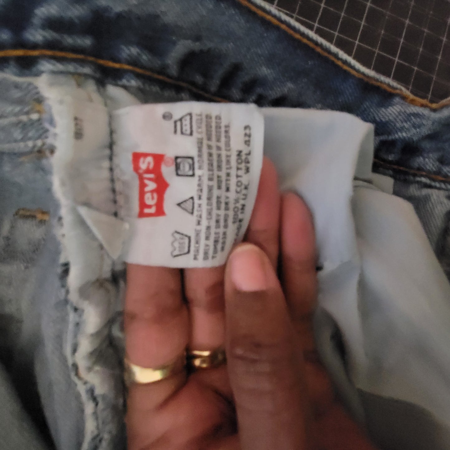 Vintage Levi Strass 1998 Jean's. Men's Levi's Straight Leg Jeans Vintage 90's Levi's, Red Batwing Tag,