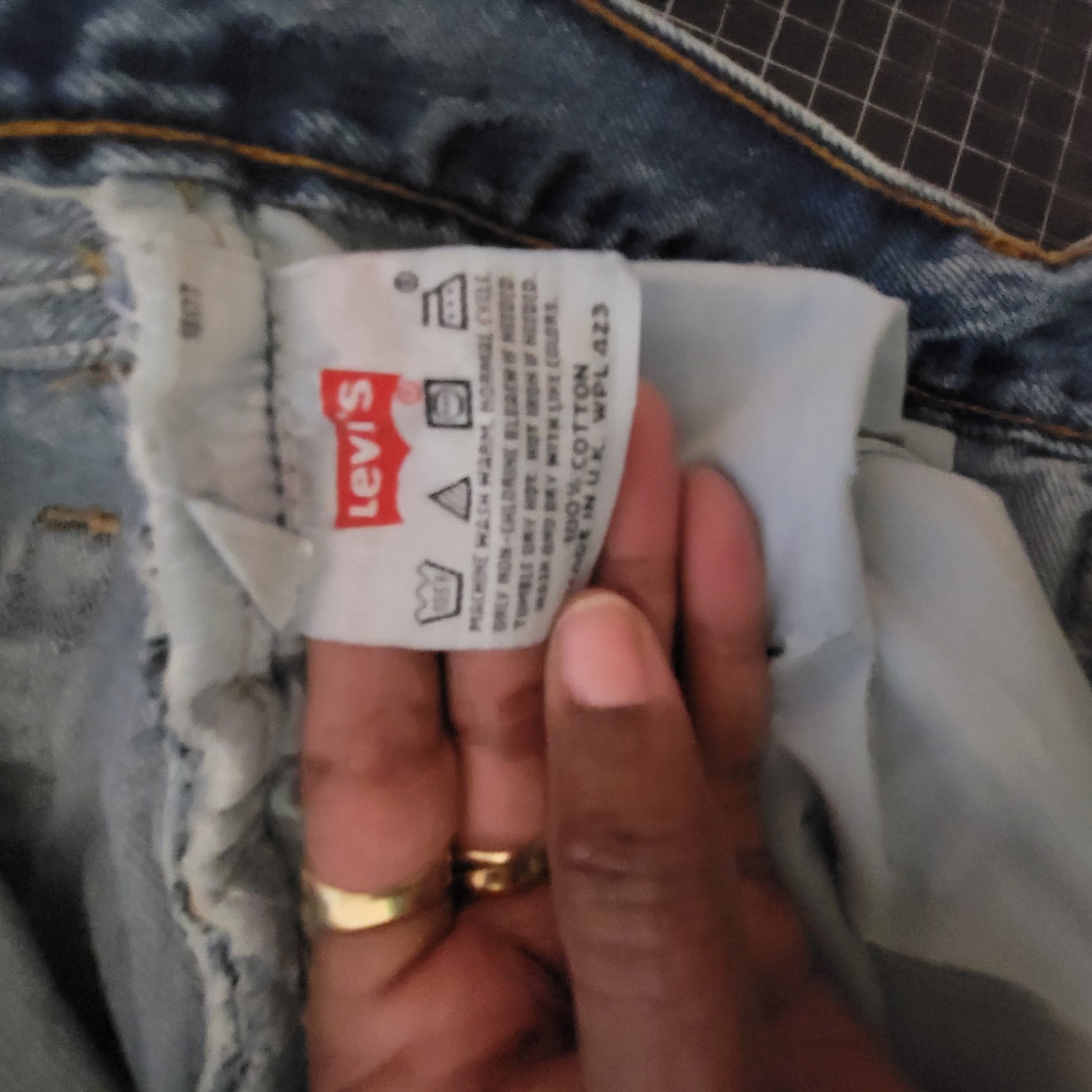 Vintage Levi Strass 1998 Jean's. Men's Levi's Straight Leg Jeans Vintage 90's Levi's, Red Batwing Tag,