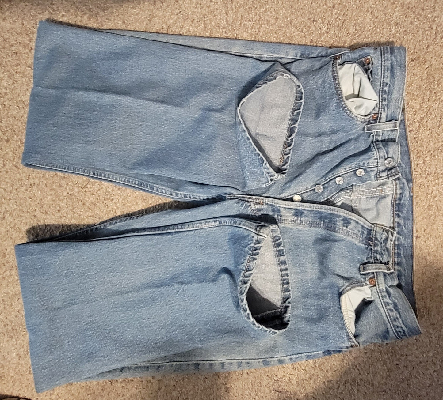 Vintage Levi Strass 1998 Jean's. Men's Levi's Straight Leg Jeans Vintage 90's Levi's, Red Batwing Tag,