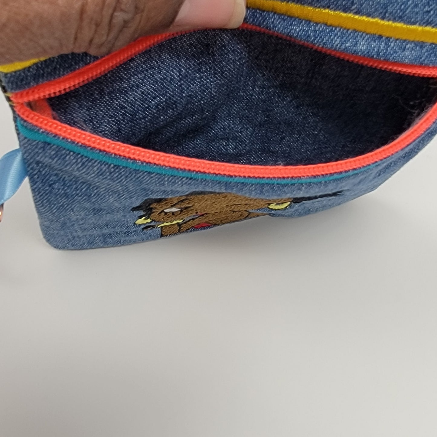 Betty Boop coin purse, Black Betty Boop pouch, Zippered Coin purse, Key Ring Coin Purse