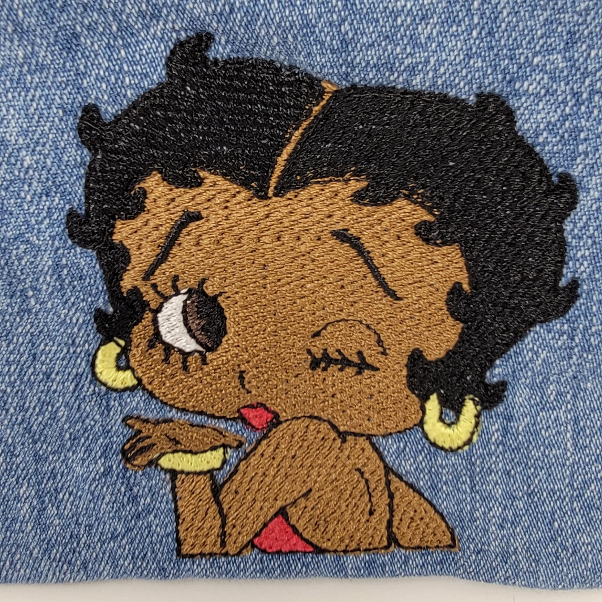 Betty Boop coin purse, Black Betty Boop pouch, Zippered Coin purse, Key Ring Coin Purse