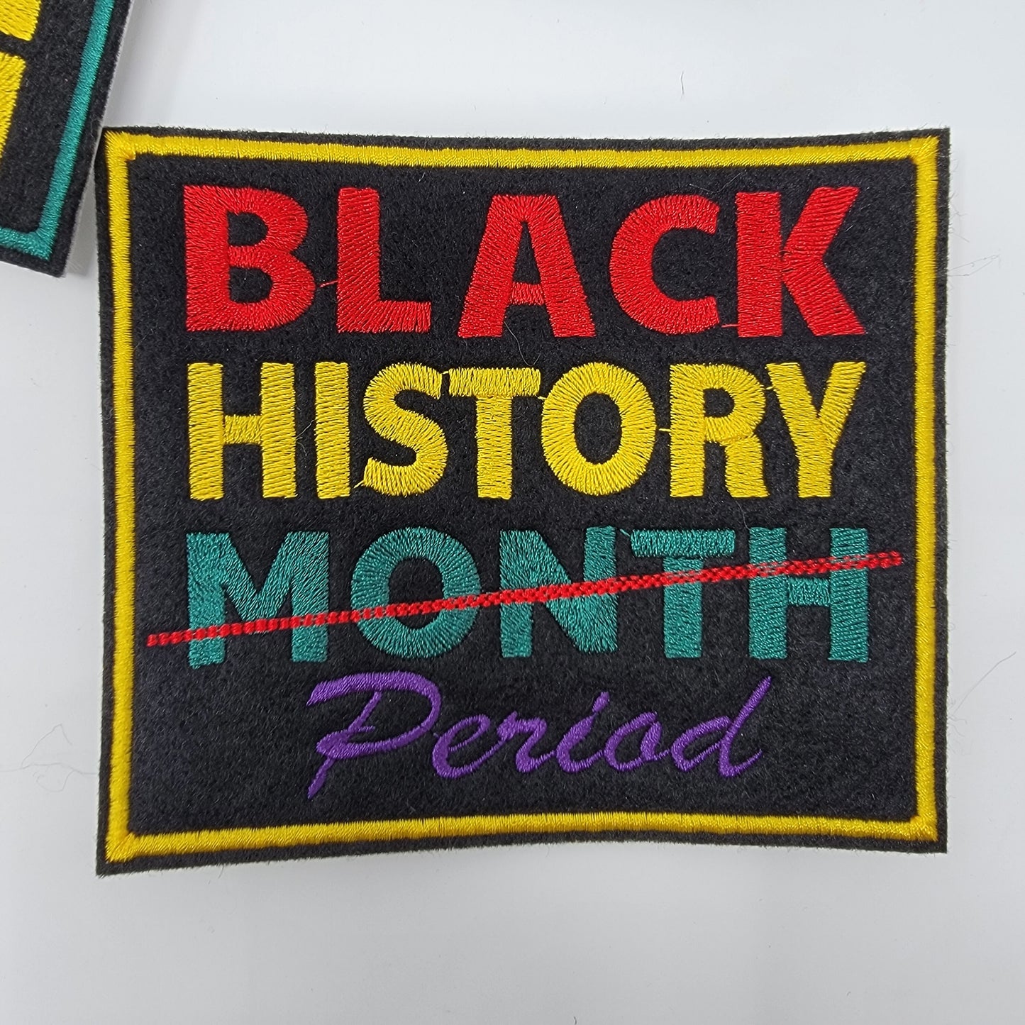 Black History Patches, Product of Black History, Cultural, Freedom, Juneteenth, Set of 4, Pro Black Pride, Social Justice, Equal Rights,