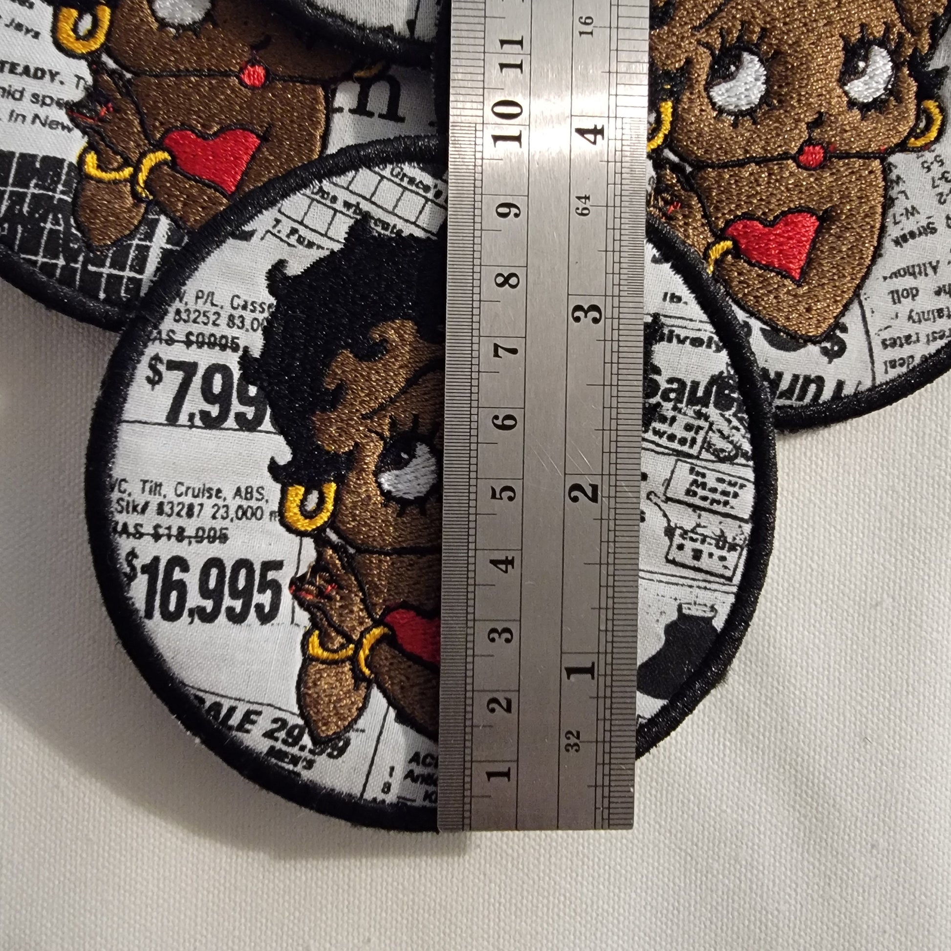 Betty Boop Coasters and Patches