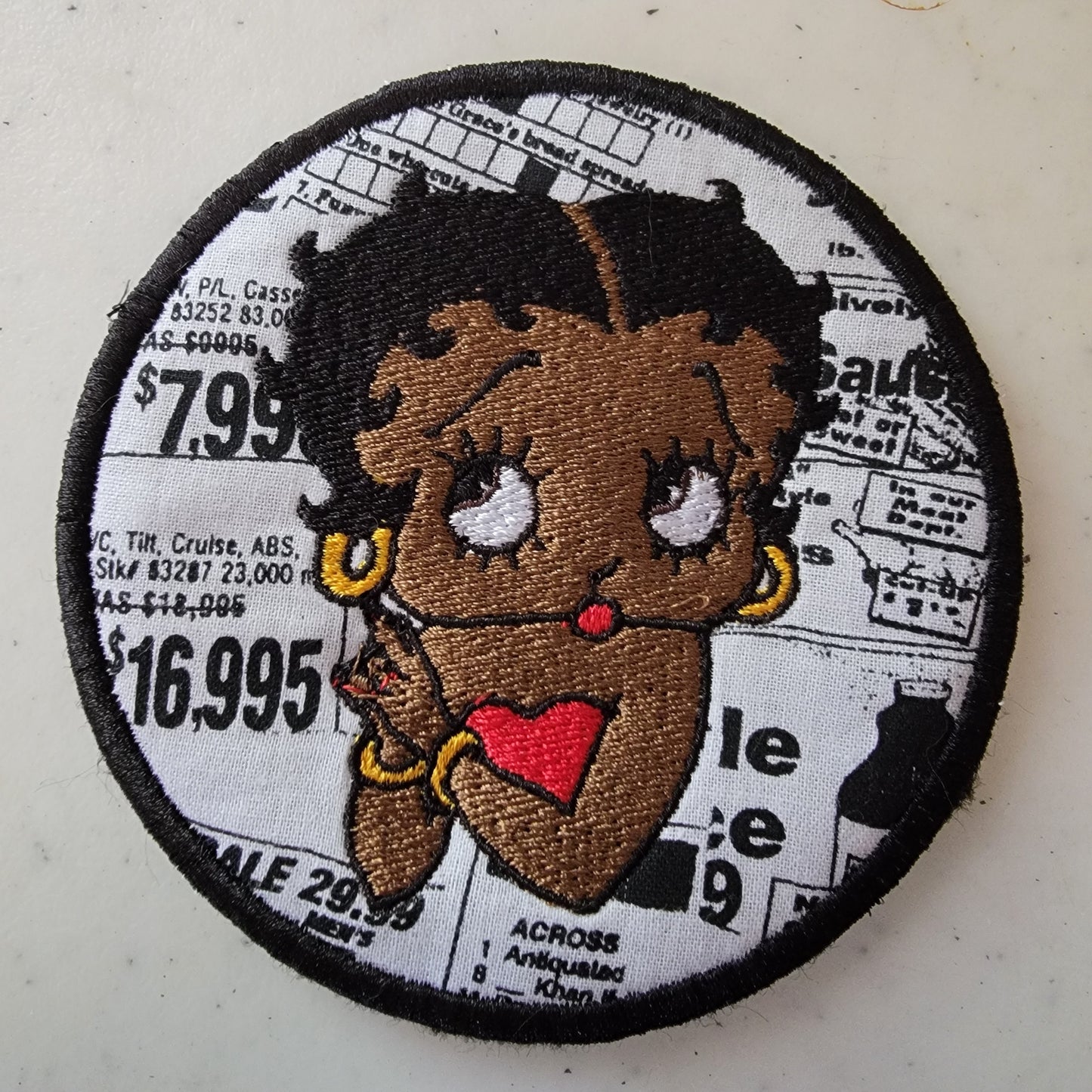 Betty Boop Coasters and Patches