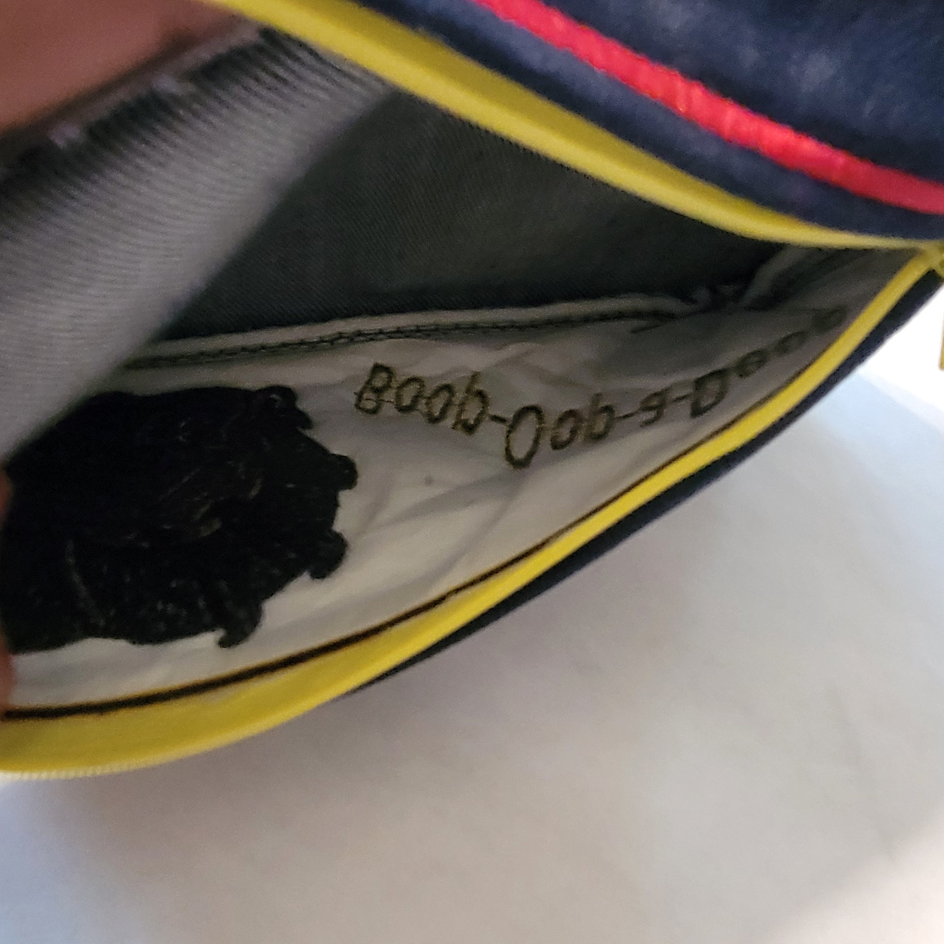 Black Betty Boop Clutch, Two options, Embroidered Denim Clutch with Keyring, Esther Jones