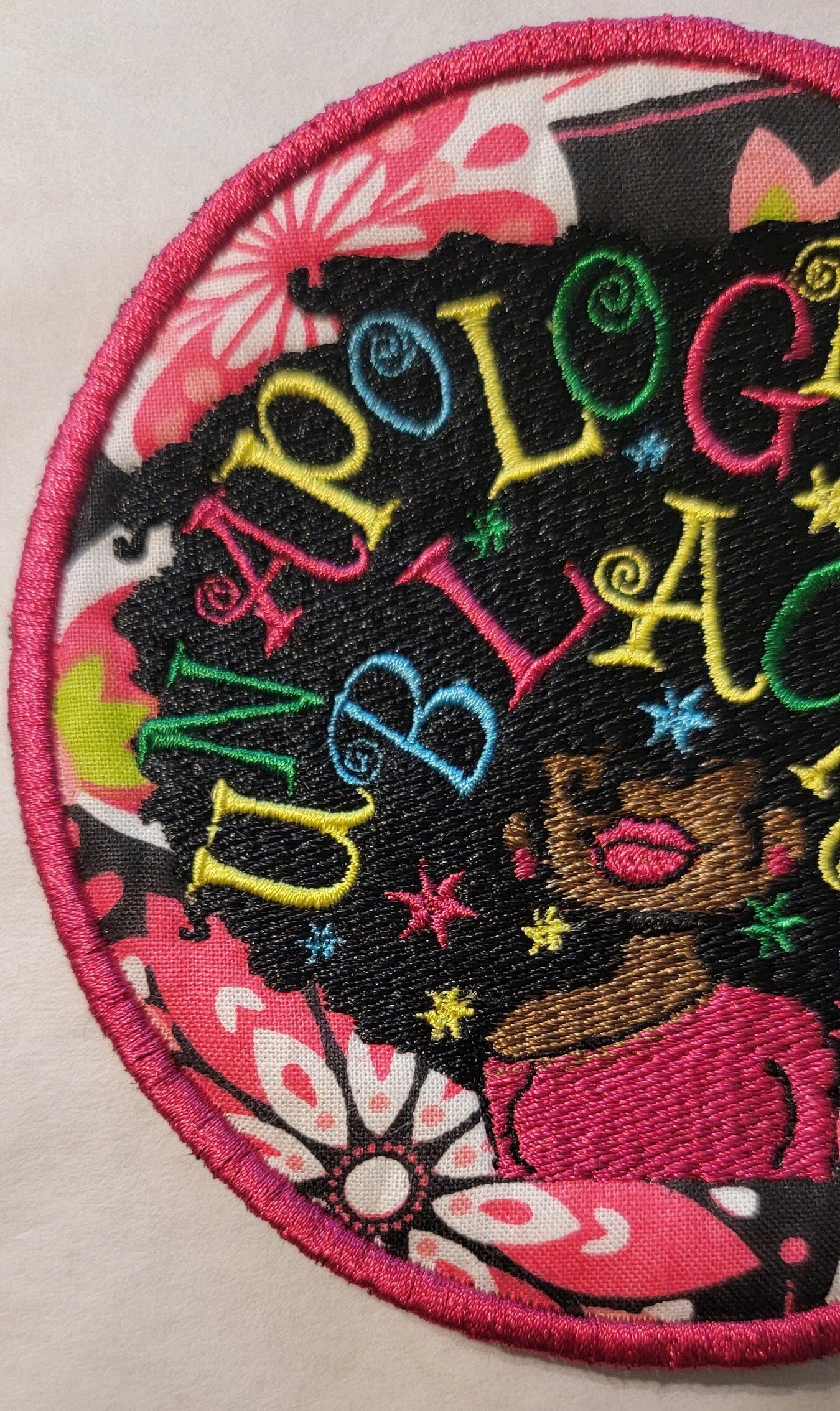 Unapologetically Black Queen Patch, Black Girls, Black Women, Pro Black Patch, Black Girl Magic, 4" Patch, Black Women are Dope