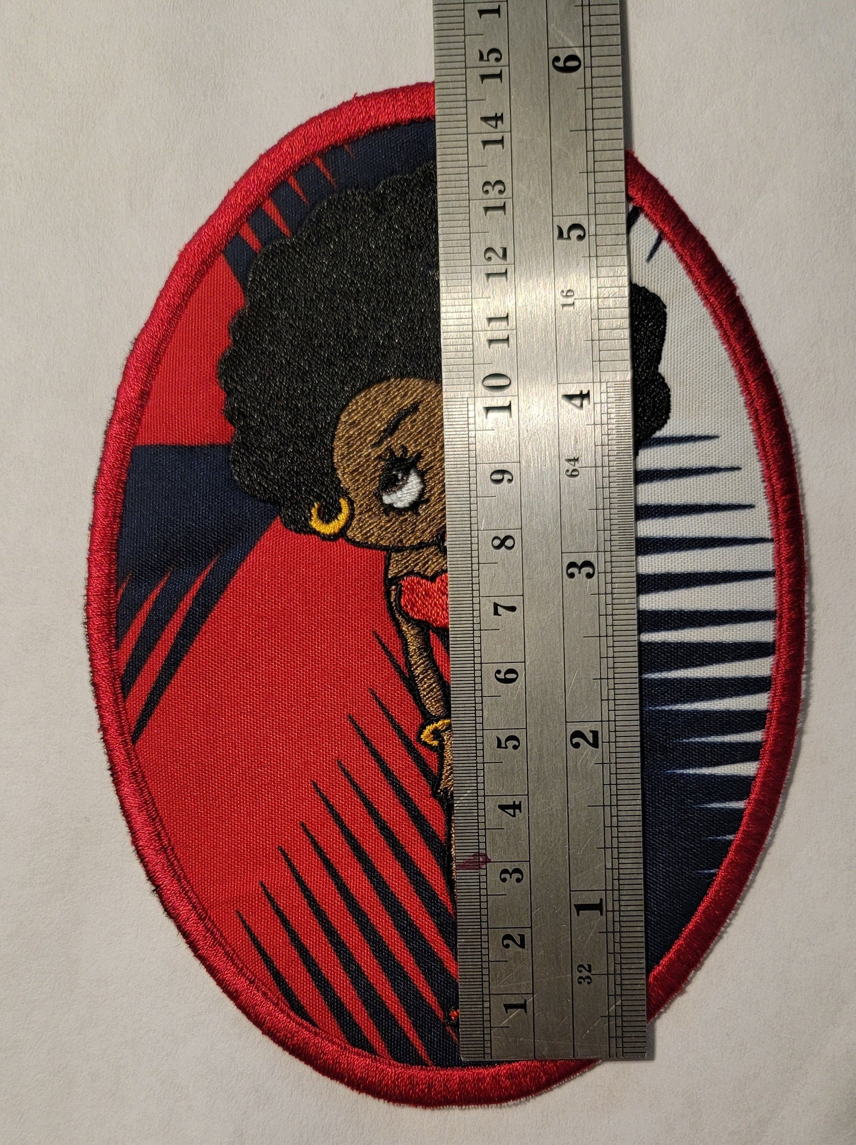 Black Betty Boop, Betty Boop Patch, African American Icons, Cultural, Black History, Black Girl Magic, Black Betty Ready Iron-On Patch