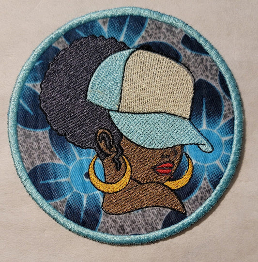 Black Queen Patch, Black Girls, Black Women, Pro Black Patch, Black Girl Magic, 4" Patch, Black Women are Dope