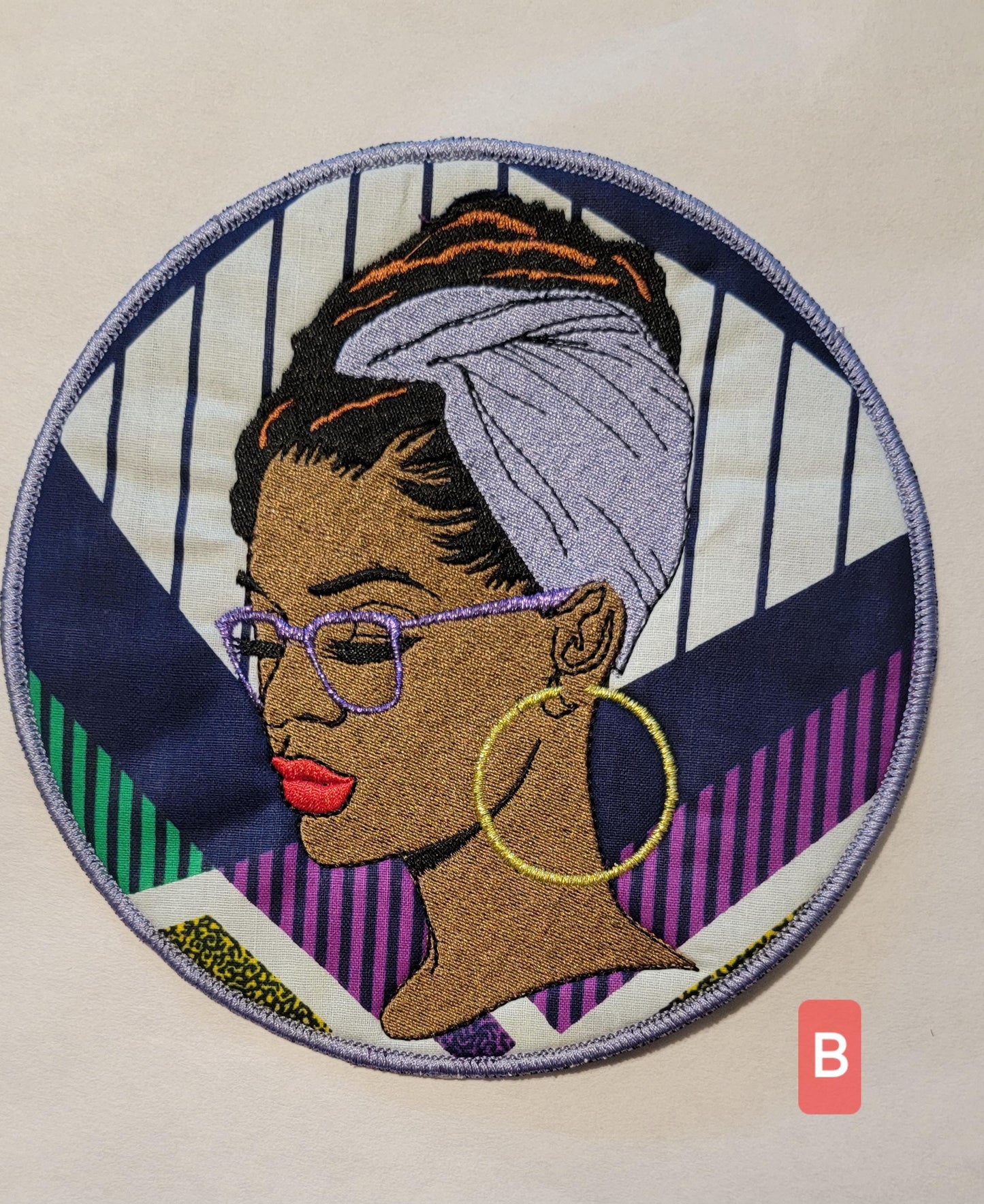 Black Women Patches, Black Girl Magic, African American Patches, Pro-Black Afrocentric Patches, Black Excellence, Afro Woman Sew-on Patch