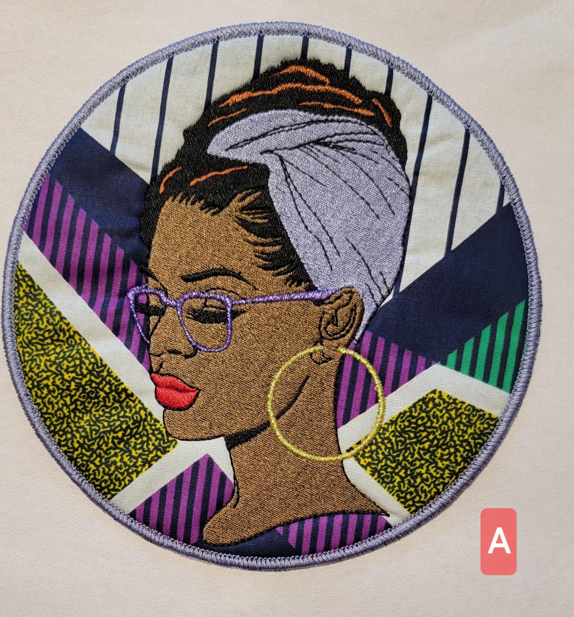 Black Women Patches, Black Girl Magic, African American Patches, Pro-Black Afrocentric Patches, Black Excellence, Afro Woman Sew-on Patch